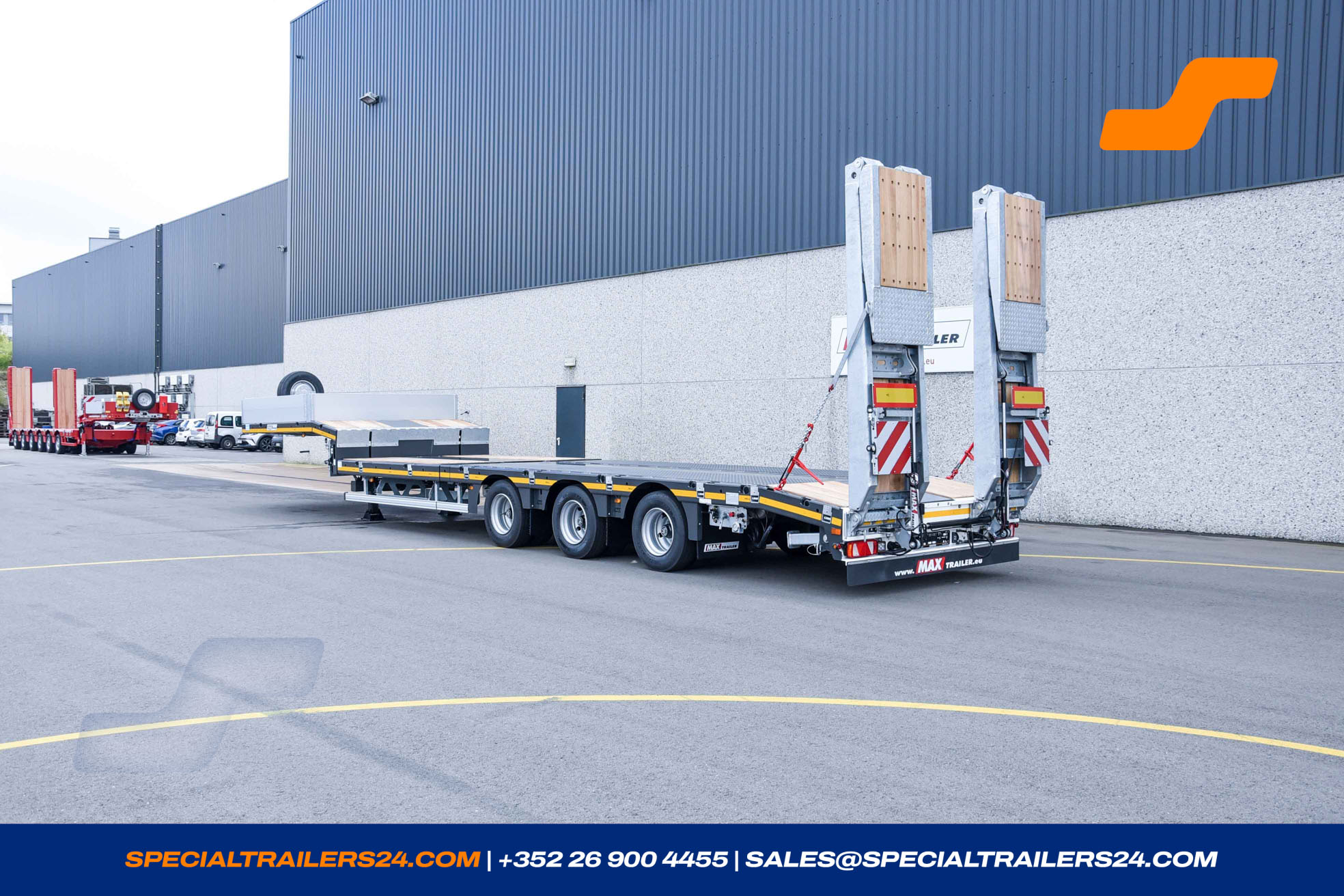 Low loader MAX Trailer MAX100 Vehicle for sale