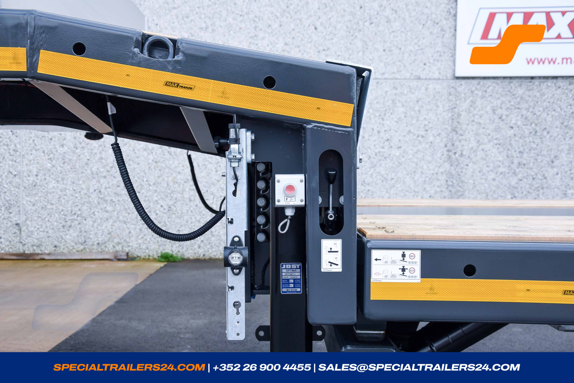 Low loader MAX Trailer MAX100 Vehicle for sale