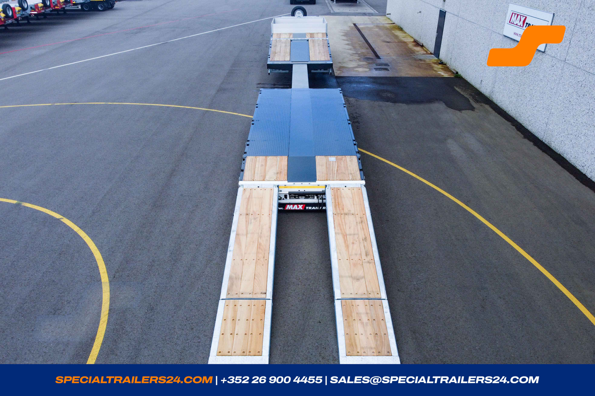 Low loader MAX Trailer MAX100 Vehicle for sale