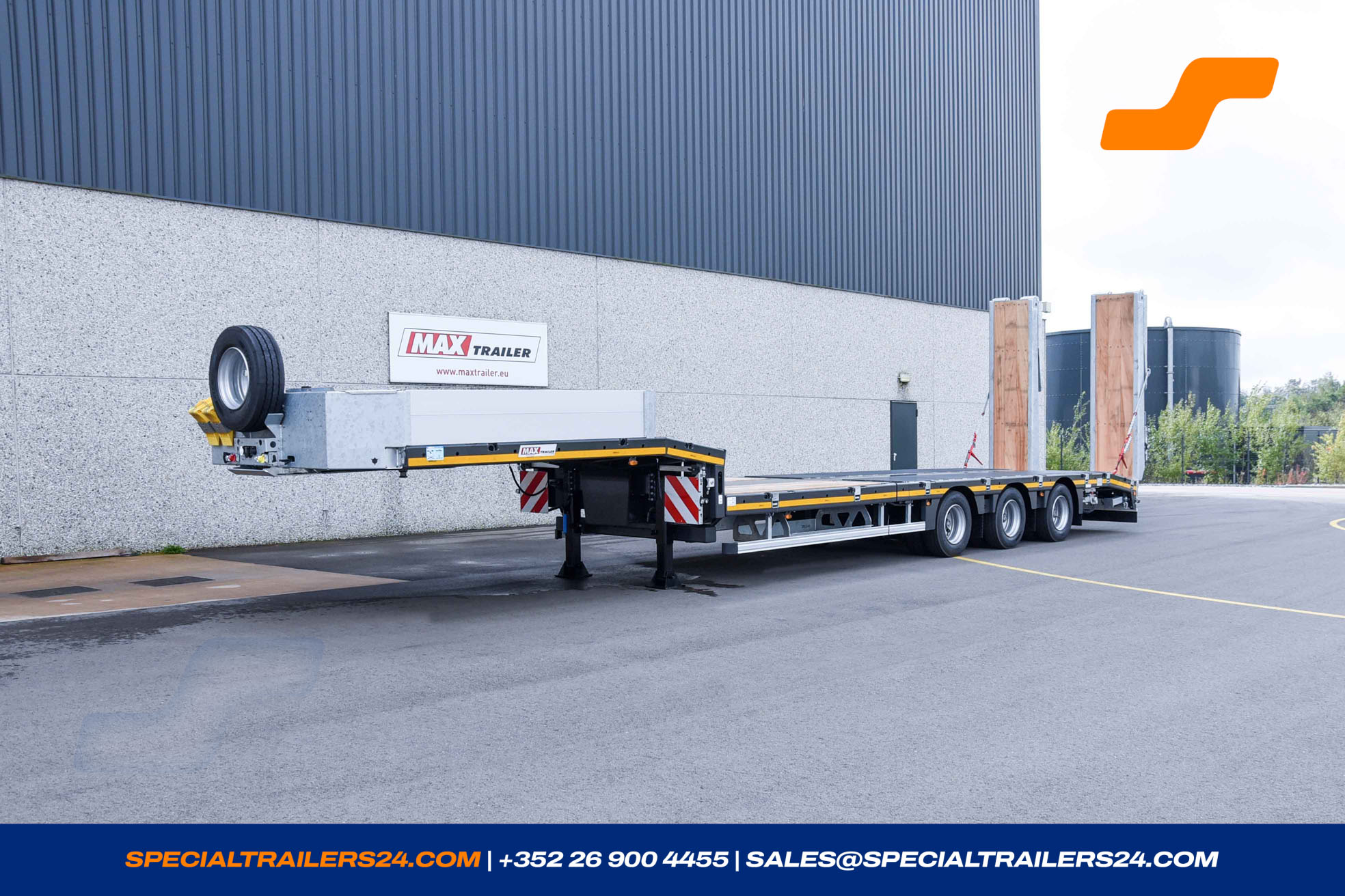 Low loader MAX Trailer MAX100 Vehicle for sale