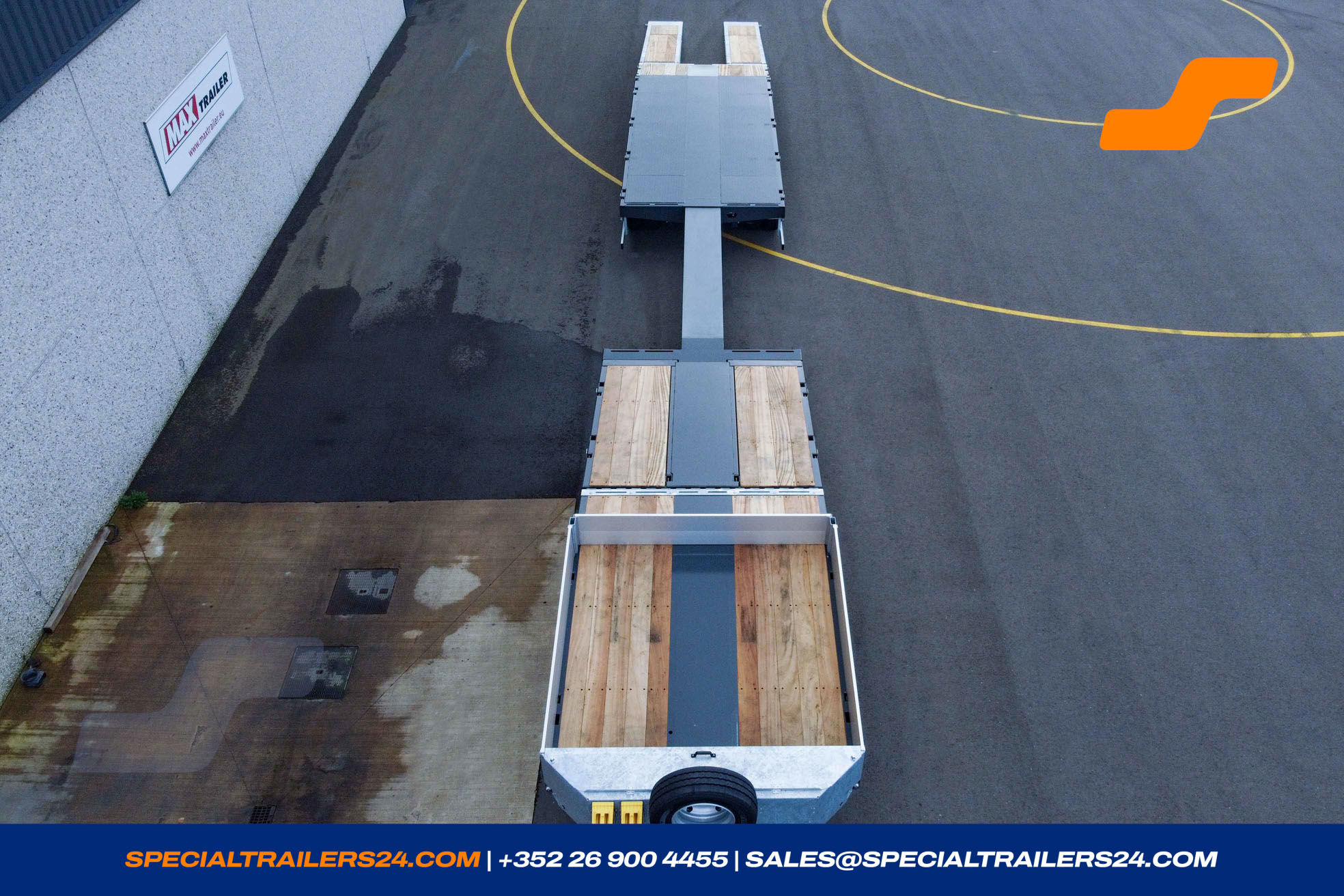 Low loader MAX Trailer MAX100 Vehicle for sale