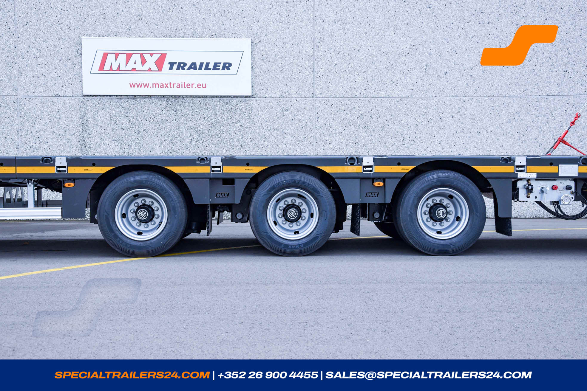 Low loader MAX Trailer MAX100 Vehicle for sale