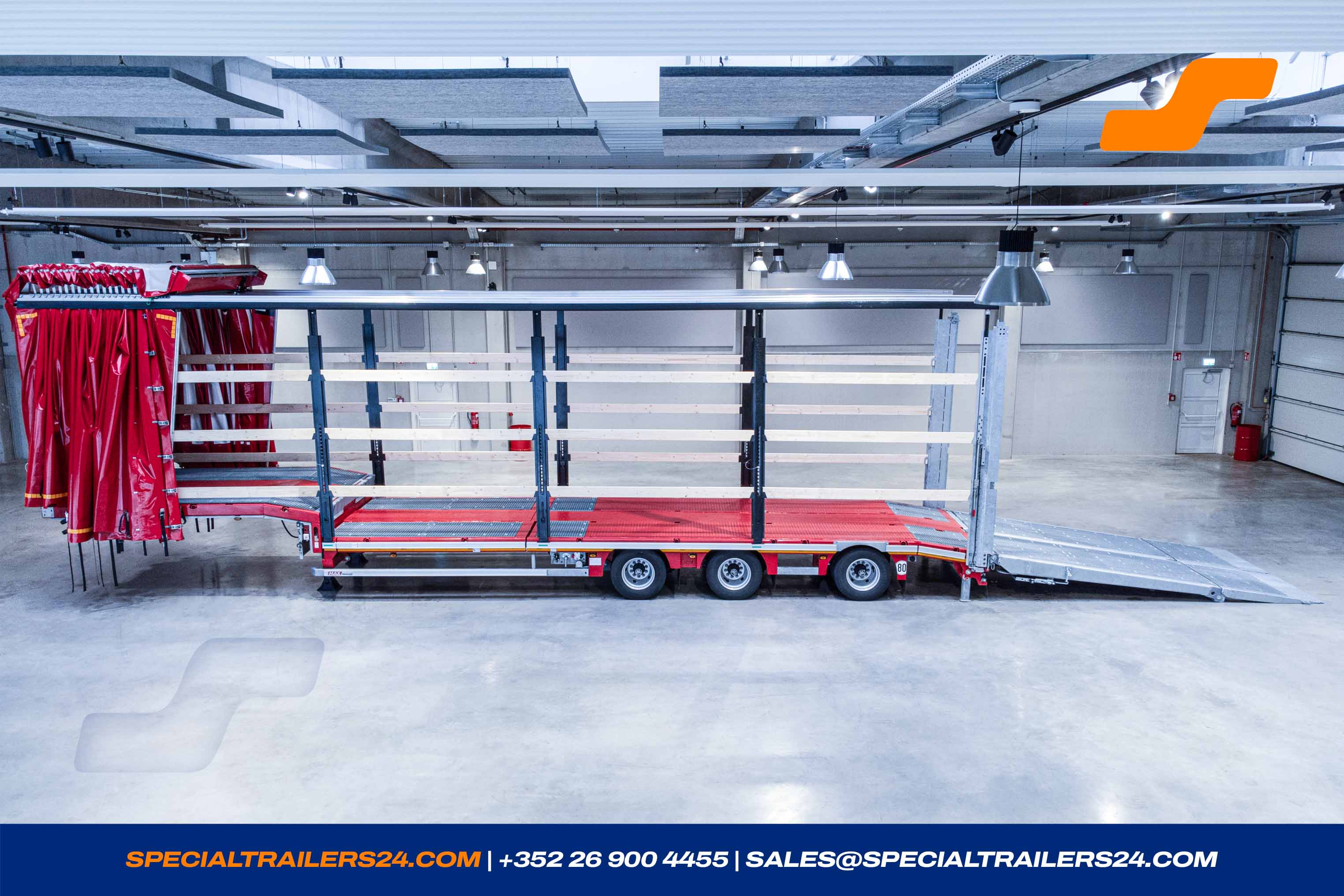 Low loader MAX Trailer MAX100 Vehicle for sale (image count prefix 3/50)