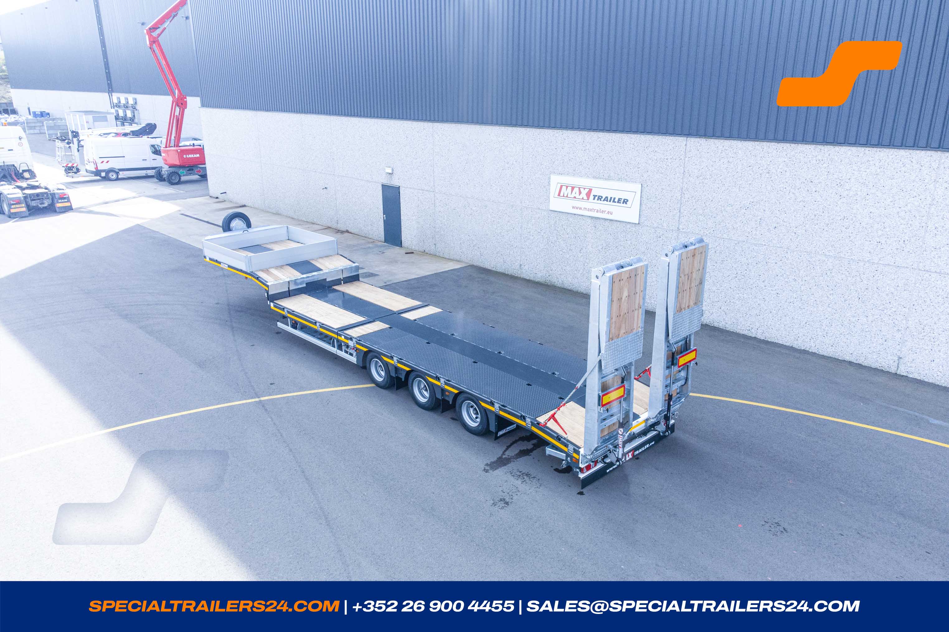 Low loader MAX Trailer MAX100 Vehicle for sale (image count prefix 7/42)