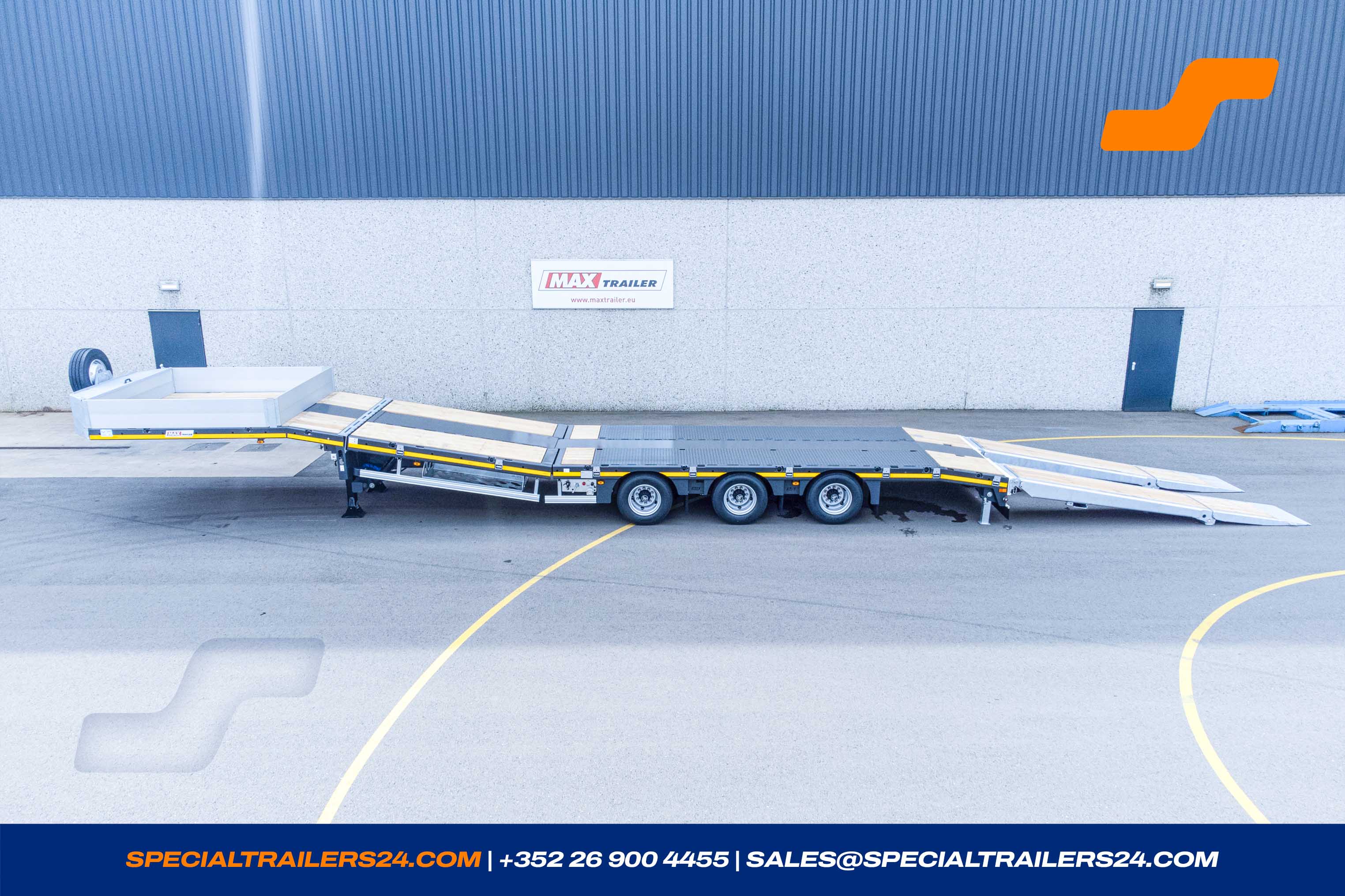 Low loader MAX Trailer MAX100 Vehicle for sale (image count prefix 5/42)