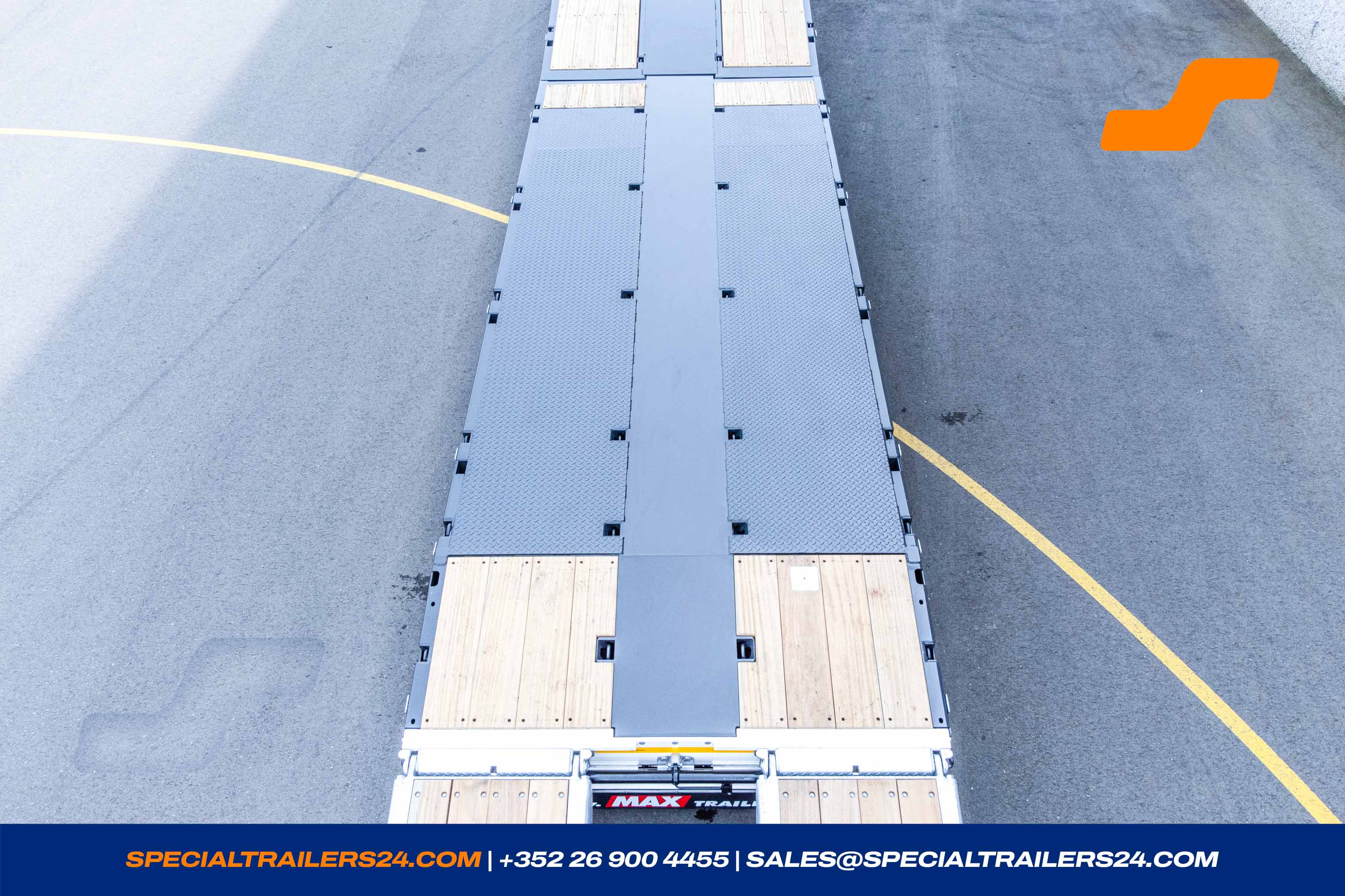 Low loader MAX Trailer MAX100 Vehicle for sale (image count prefix 40/42)