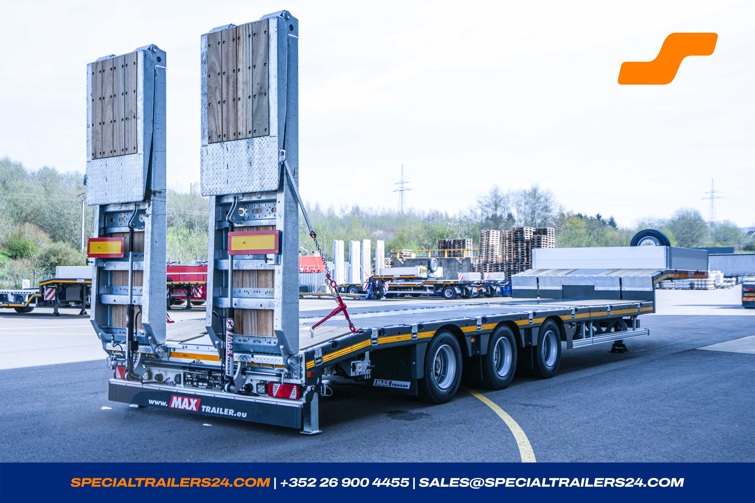 Low loader MAX Trailer MAX100 Vehicle for sale (image count prefix 32/42)