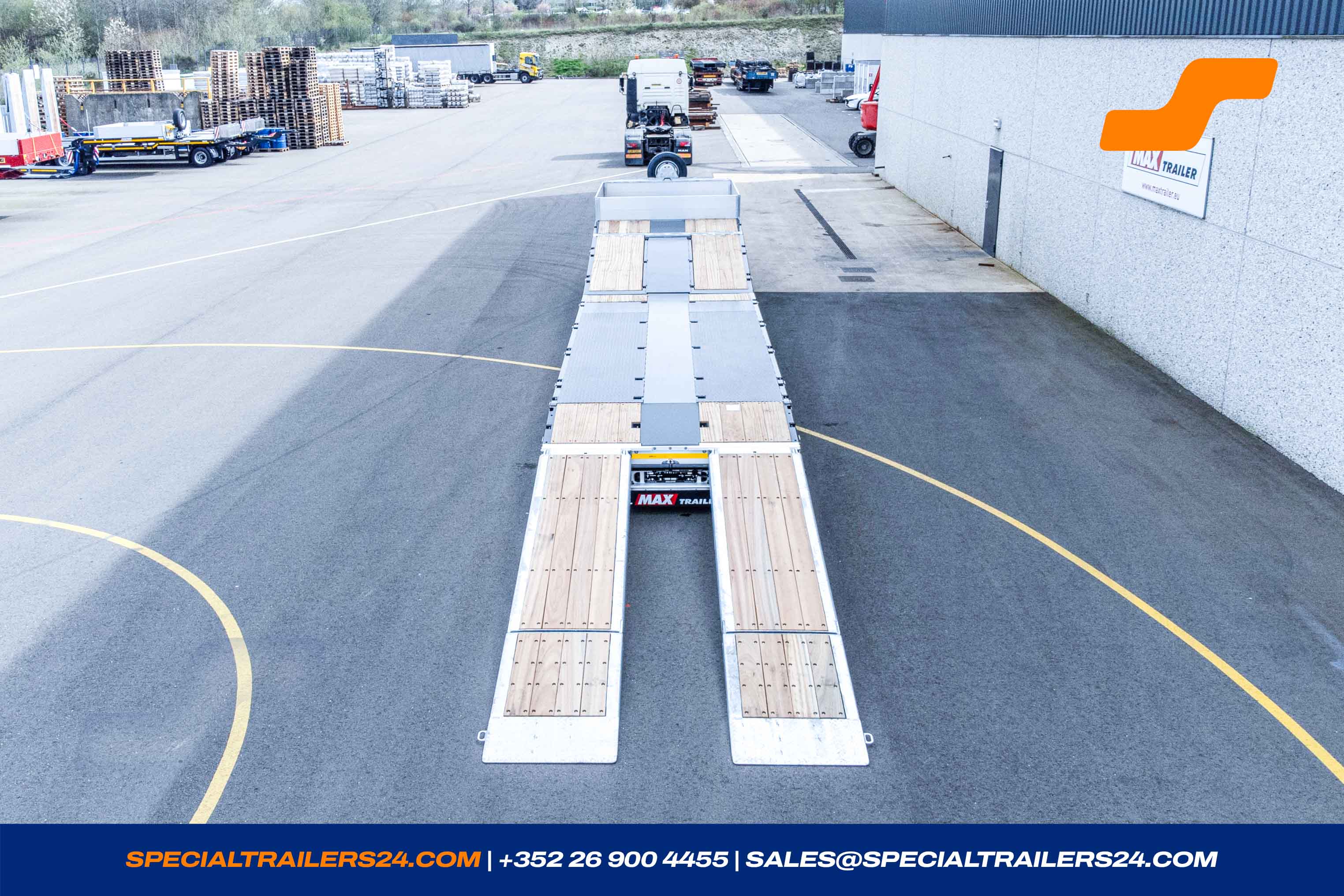 Low loader MAX Trailer MAX100 Vehicle for sale (image count prefix 12/42)