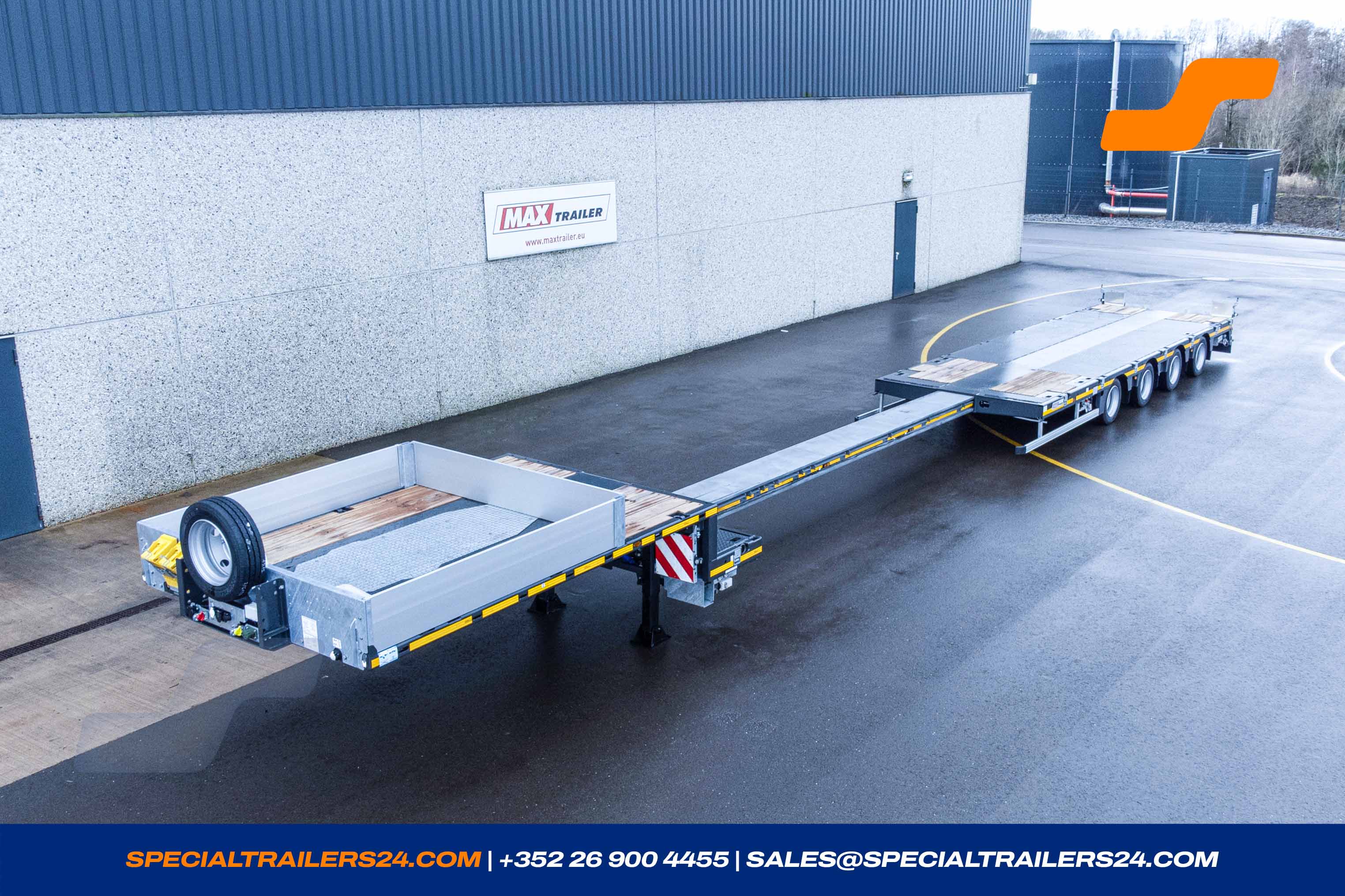 Low loader MAX Trailer MAX110 Vehicle for sale