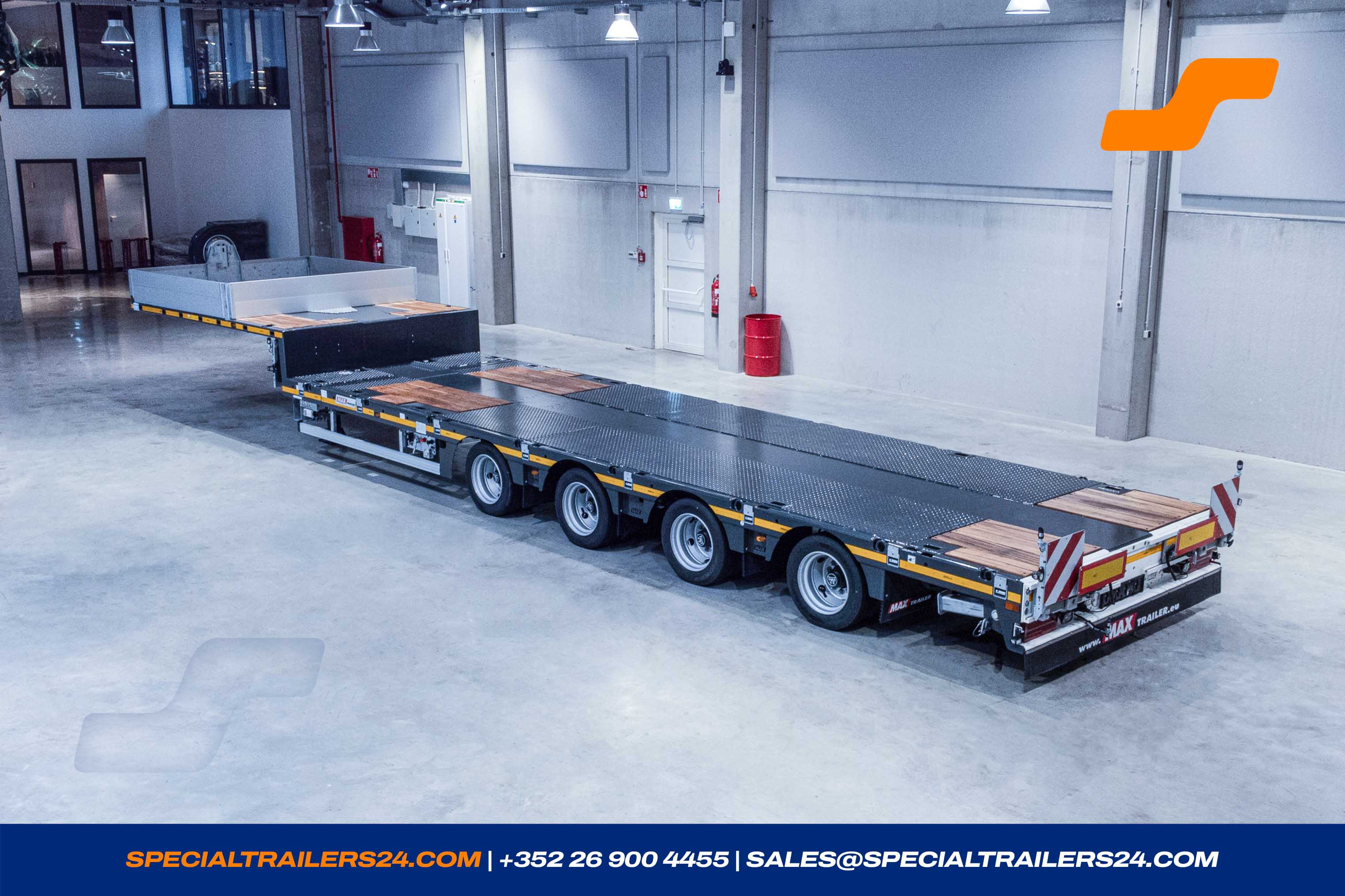 Low loader MAX Trailer MAX110 Vehicle for sale