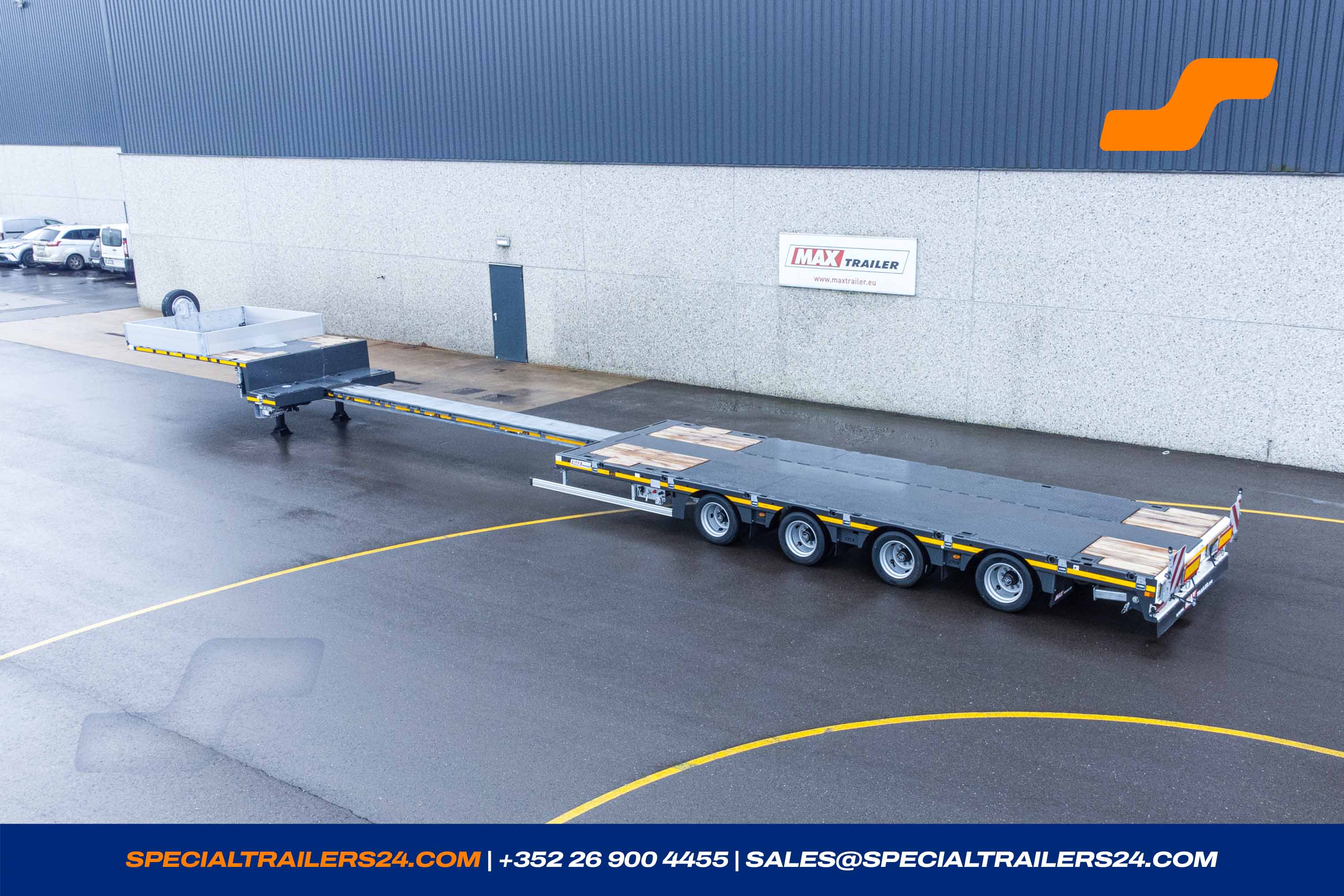 Low loader MAX Trailer MAX110 Vehicle for sale