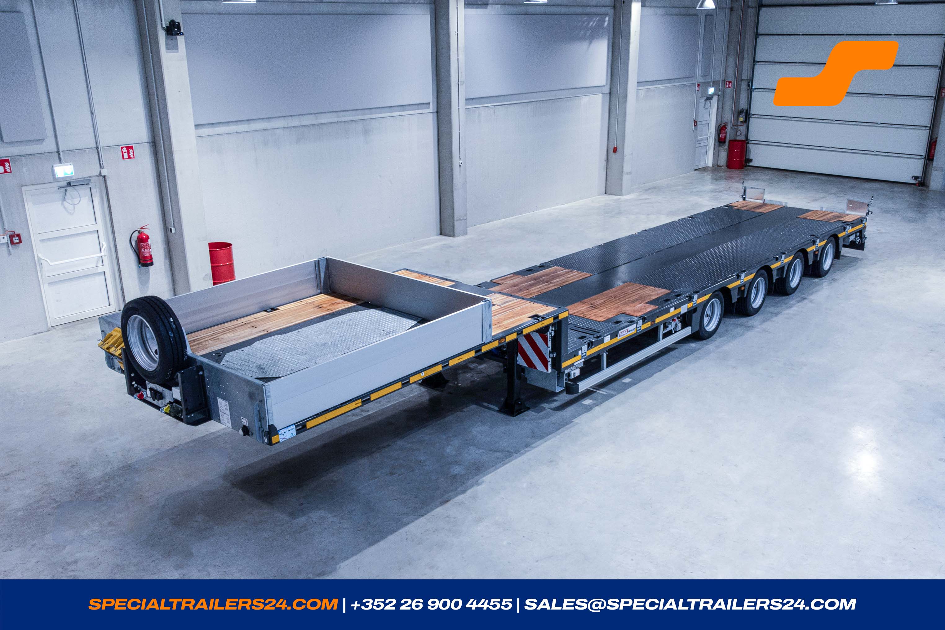 Low loader MAX Trailer MAX110 Vehicle for sale