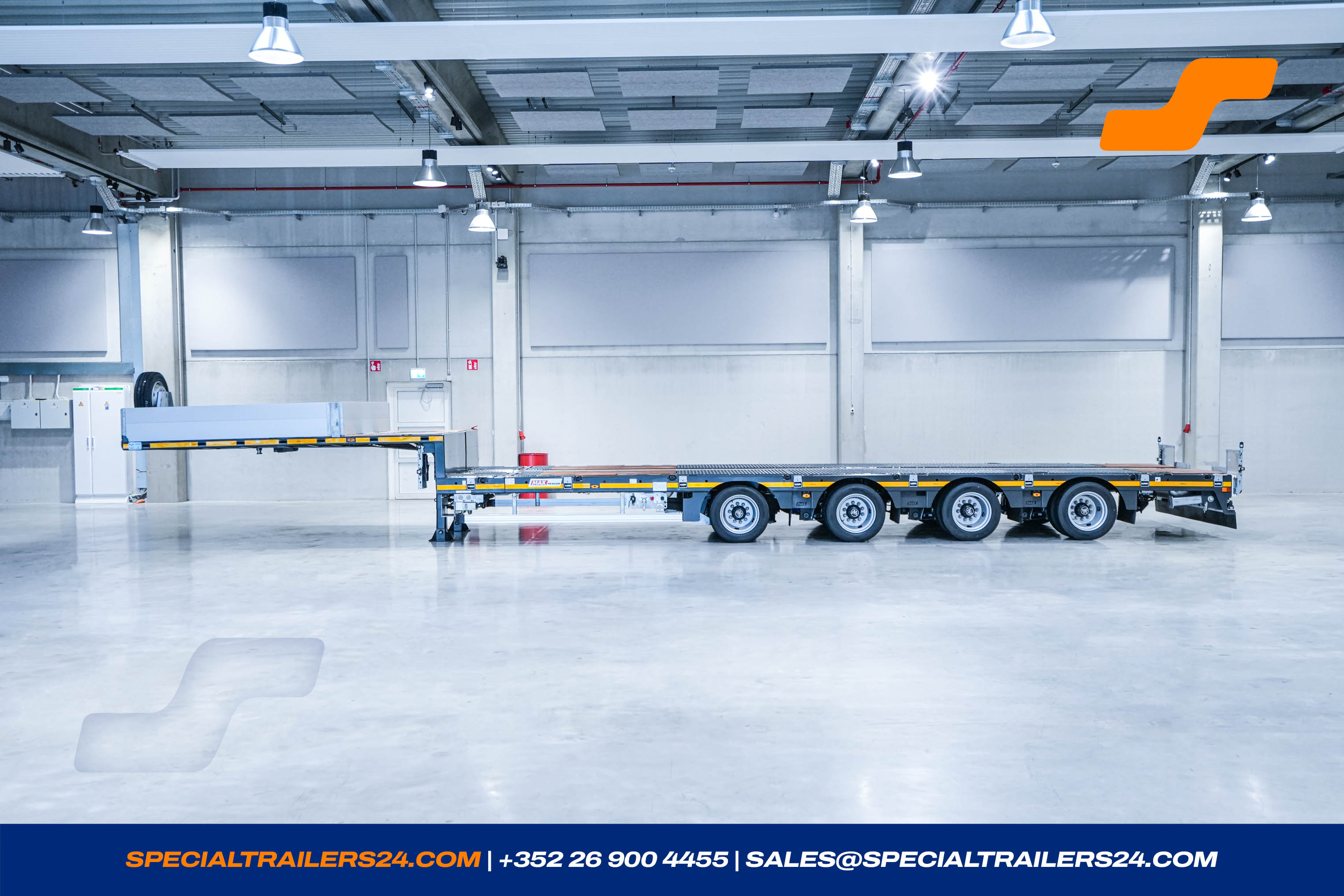 Low loader MAX Trailer MAX110 Vehicle for sale