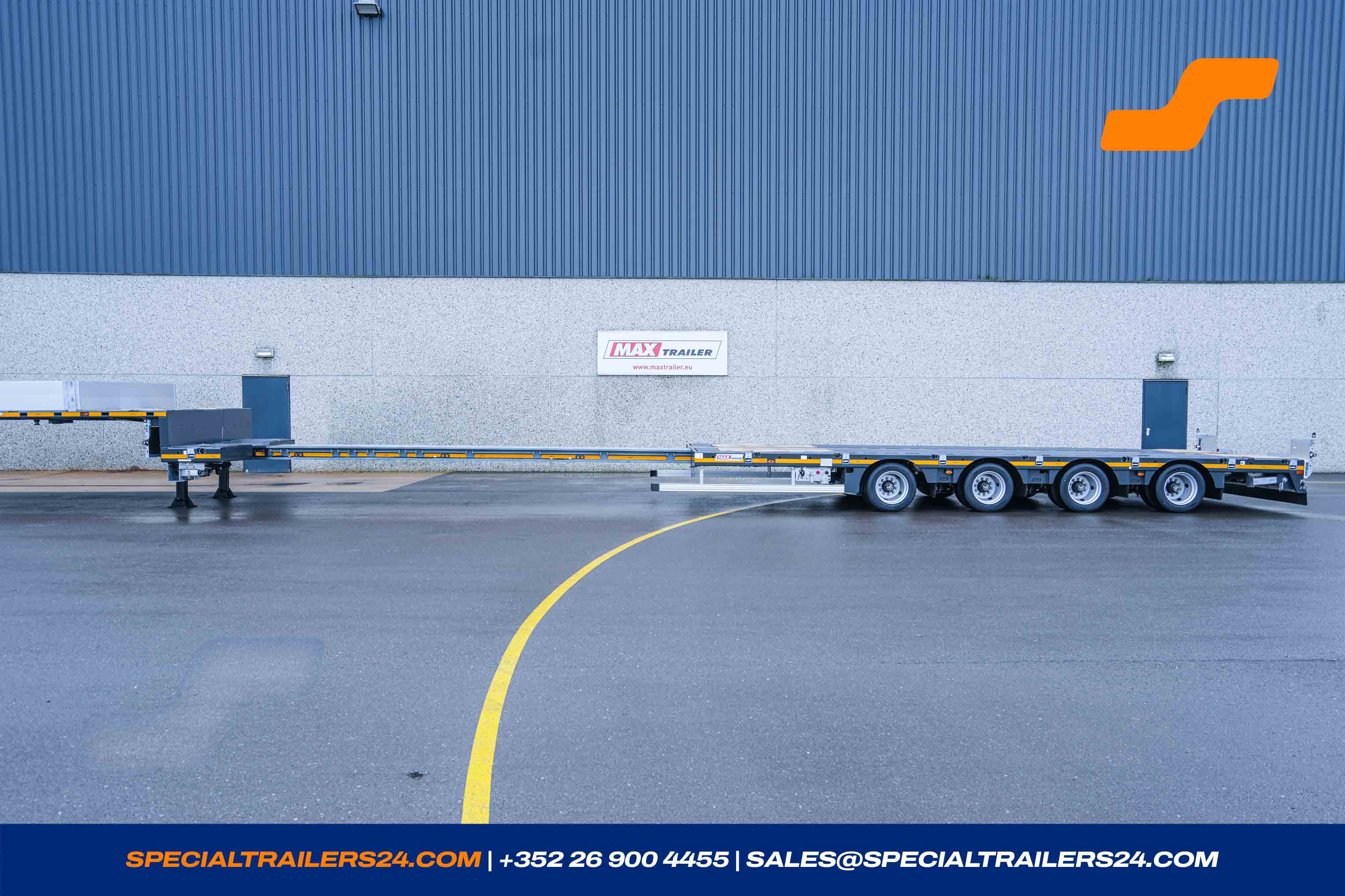 Low loader MAX Trailer MAX110 Vehicle for sale