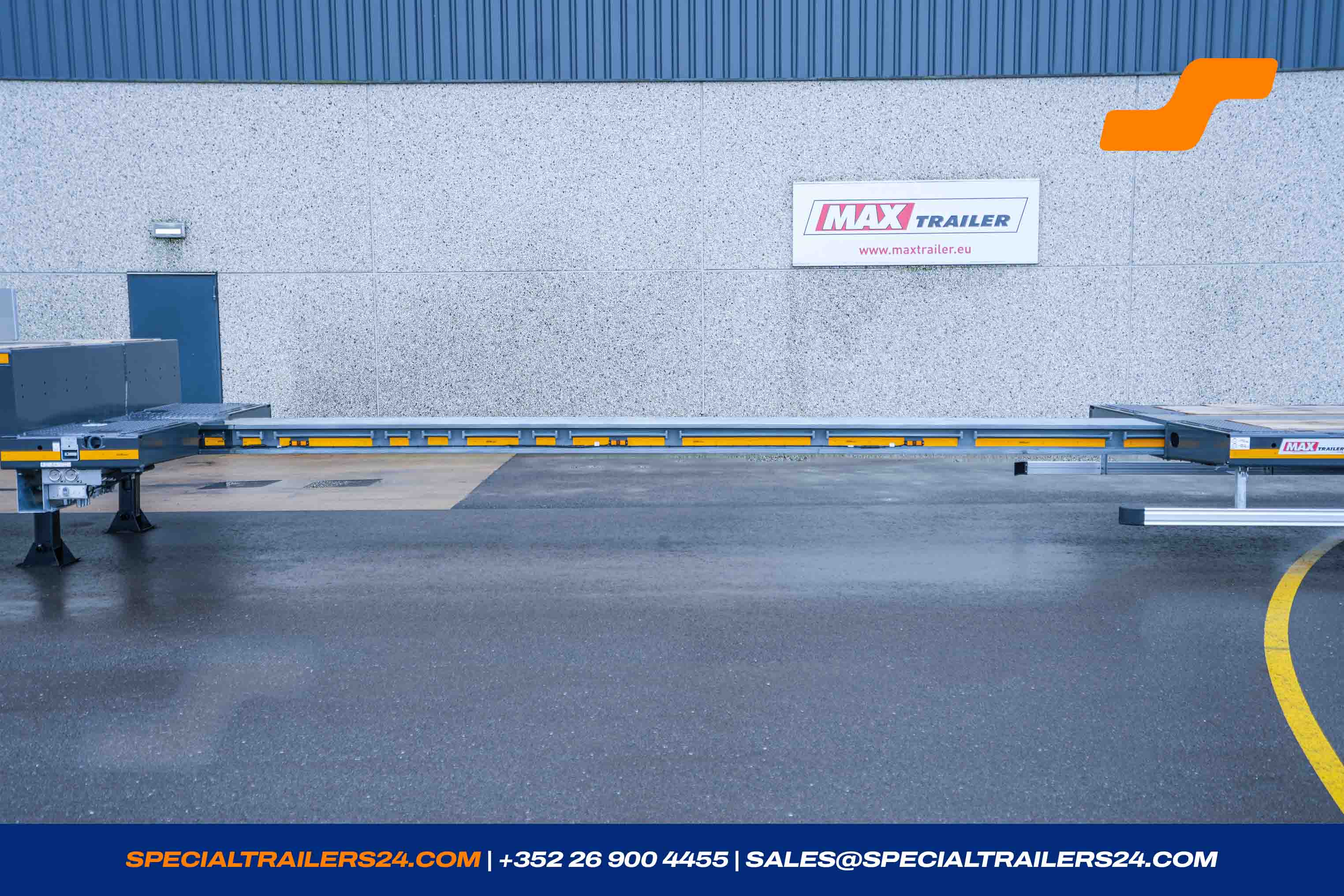 Low loader MAX Trailer MAX110 Vehicle for sale