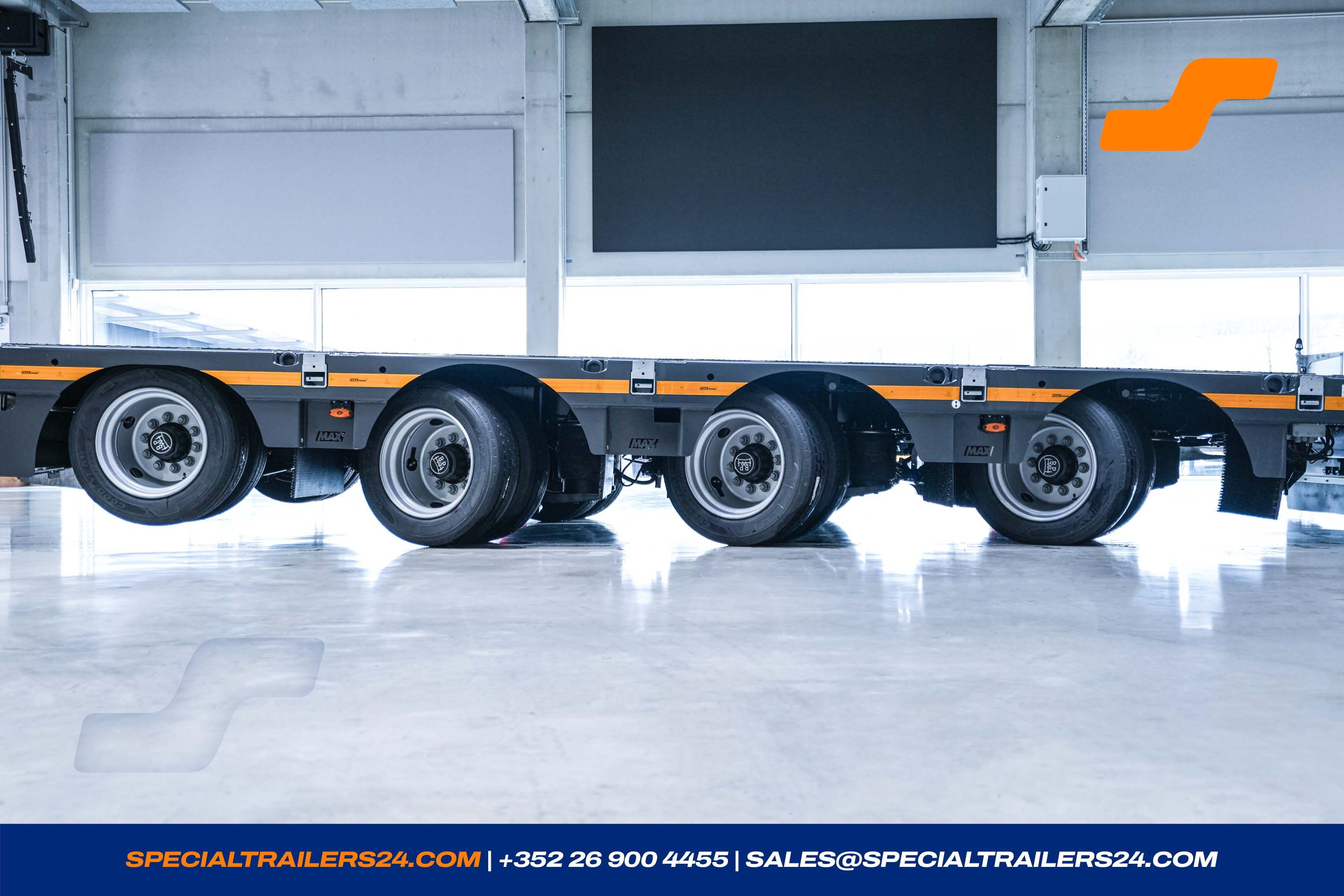 Low loader MAX Trailer MAX110 Vehicle for sale