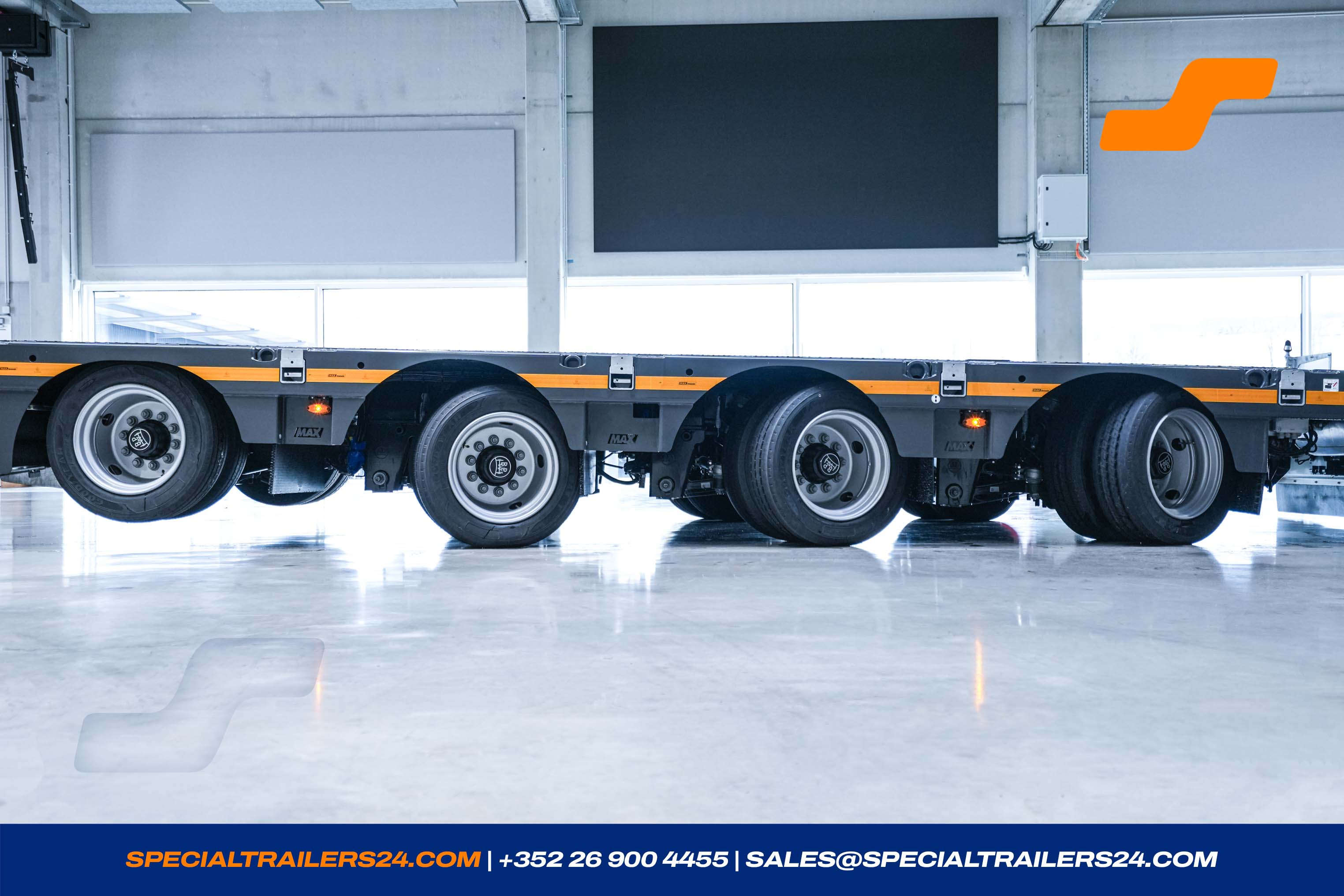 Low loader MAX Trailer MAX110 Vehicle for sale