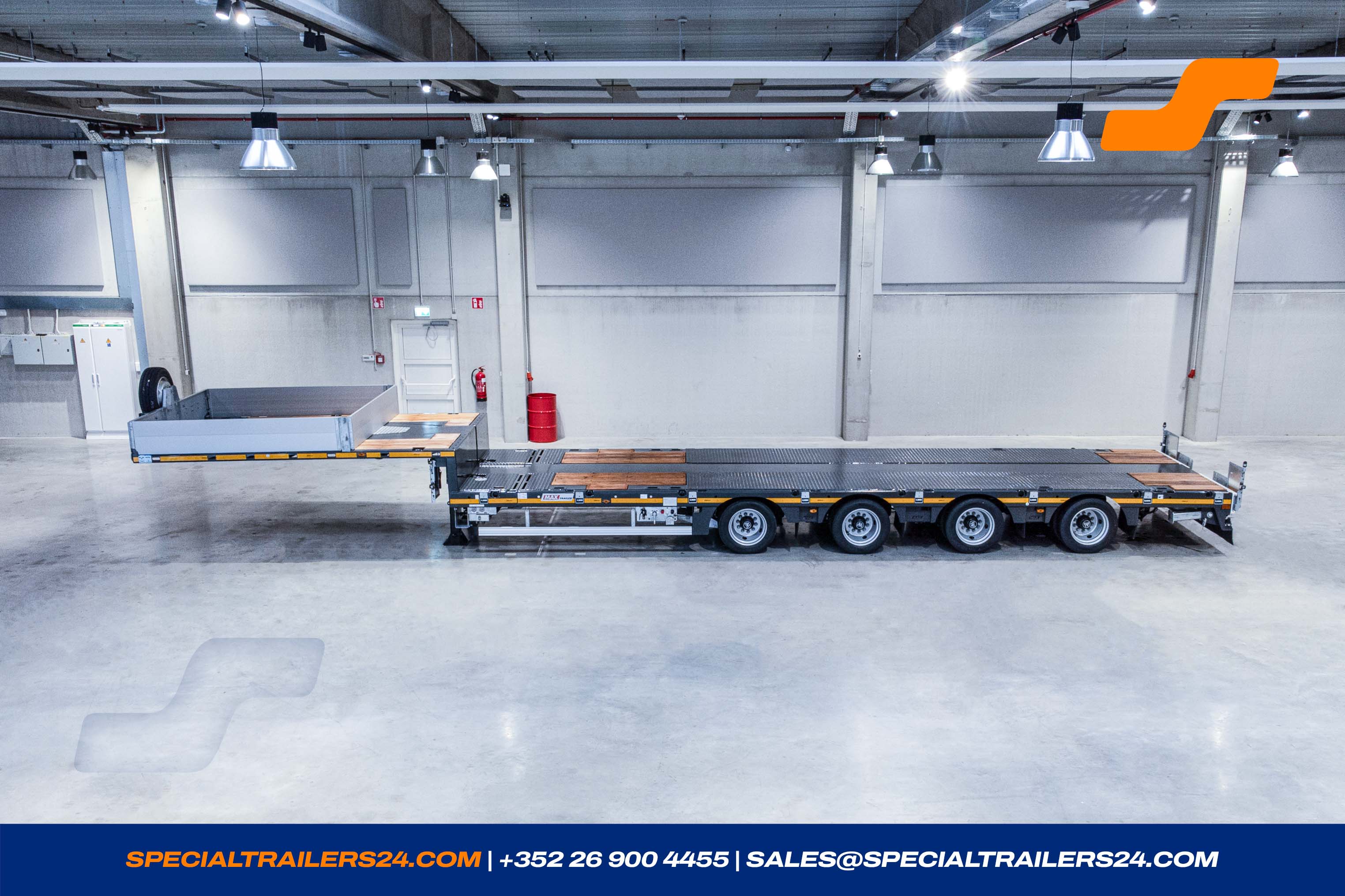 Low loader MAX Trailer MAX110 Vehicle for sale