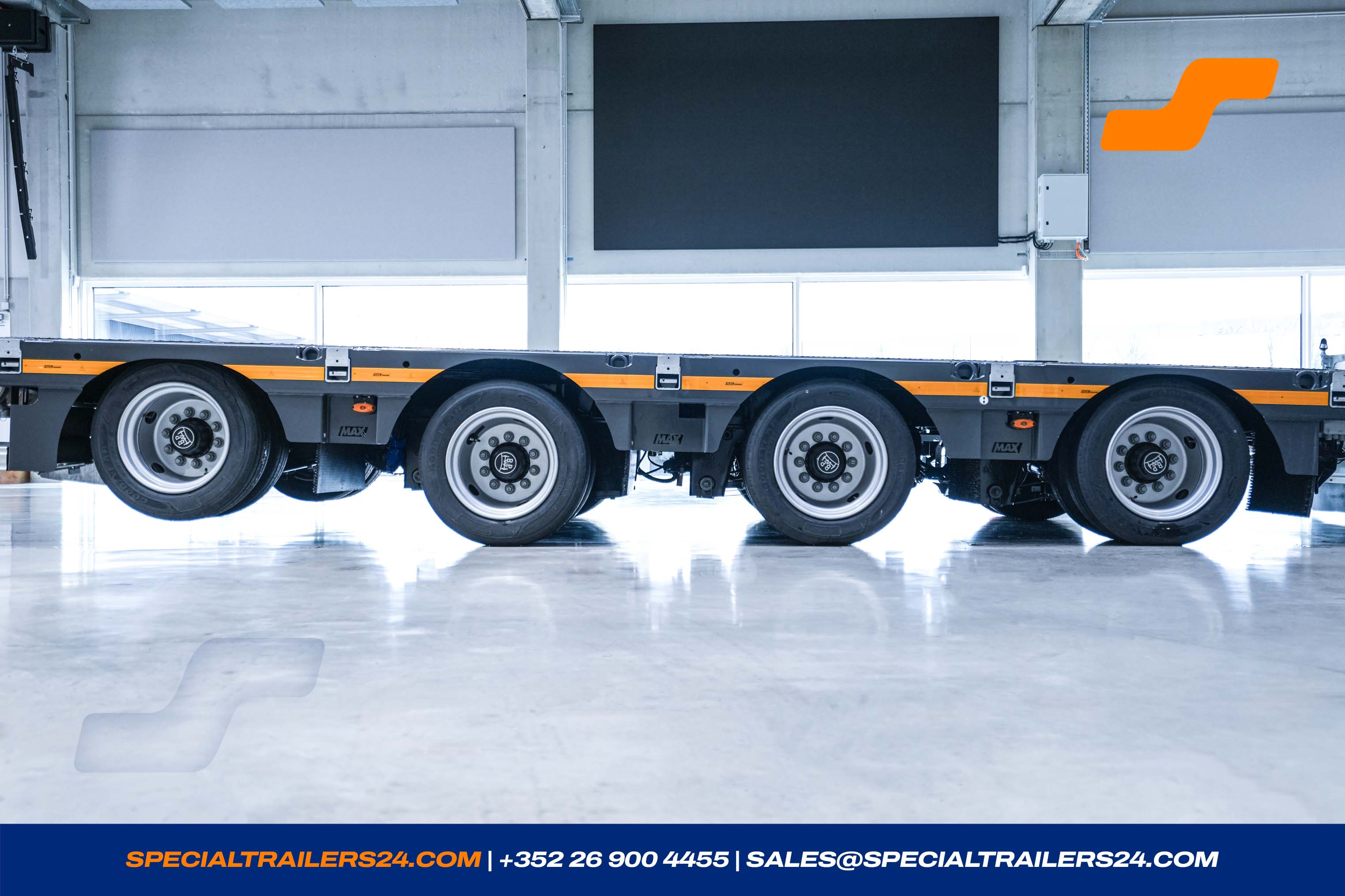 Low loader MAX Trailer MAX110 Vehicle for sale