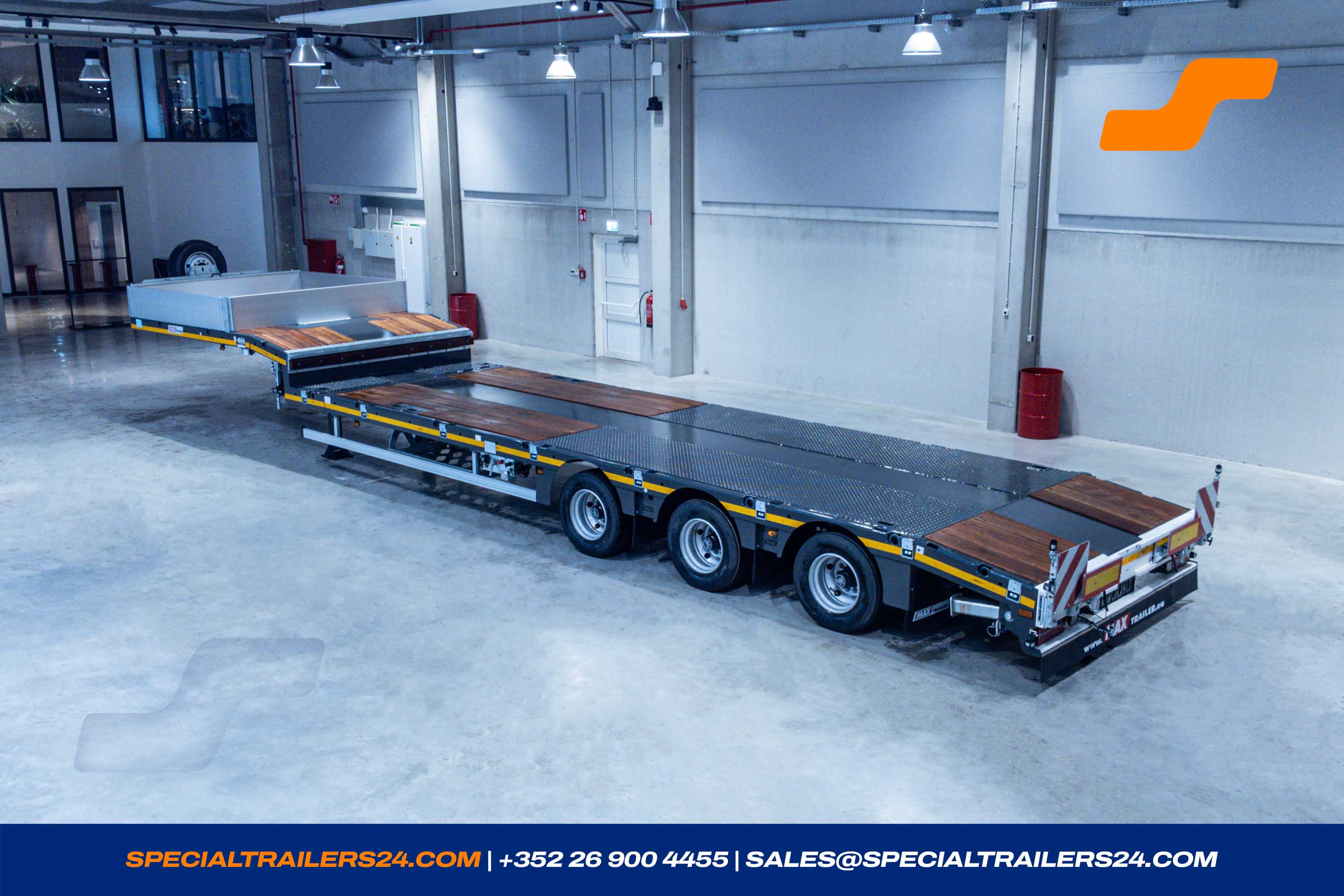 Low loader MAX Trailer MAX110 Vehicle for sale