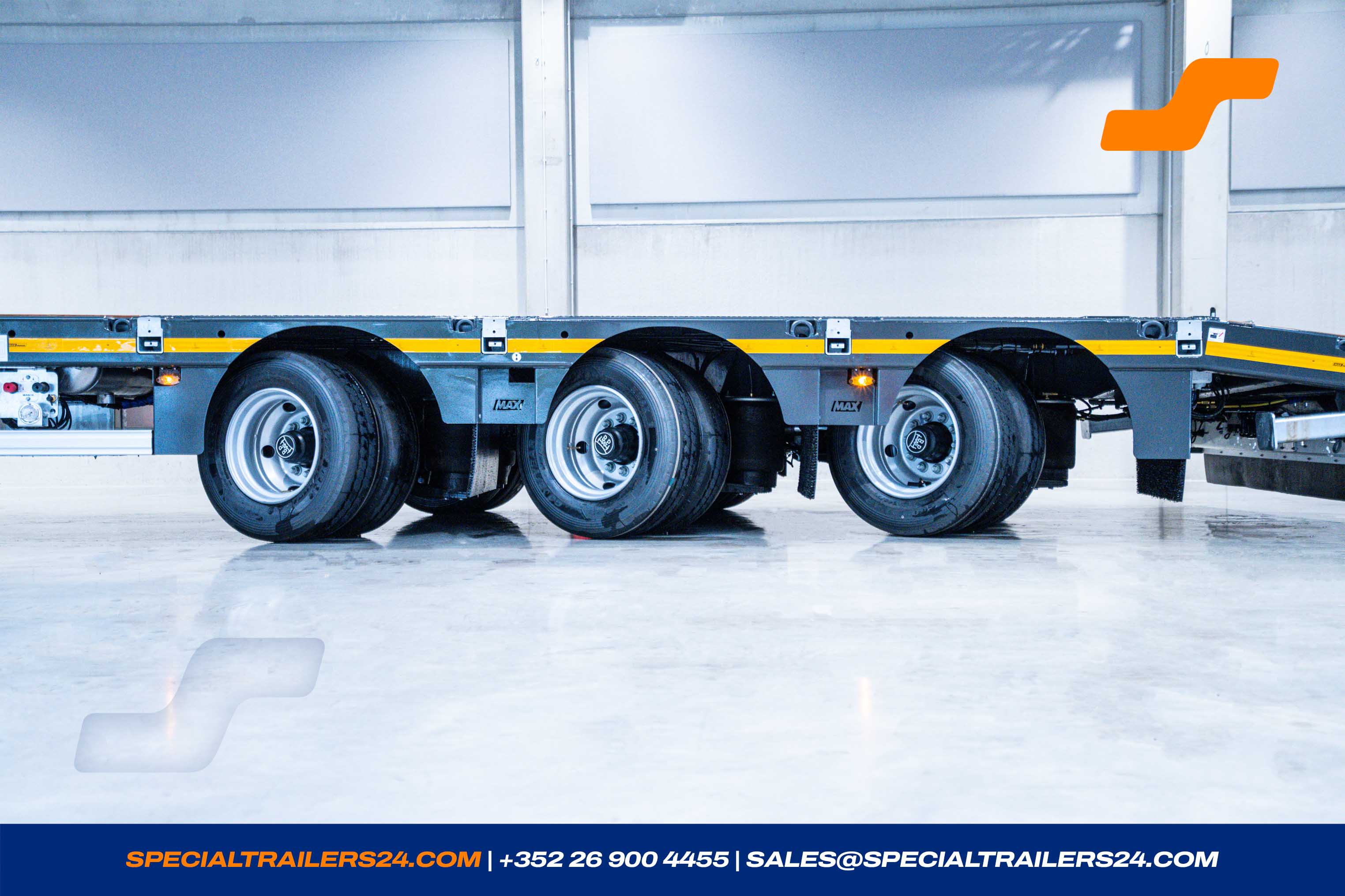 Low loader MAX Trailer MAX110 Vehicle for sale