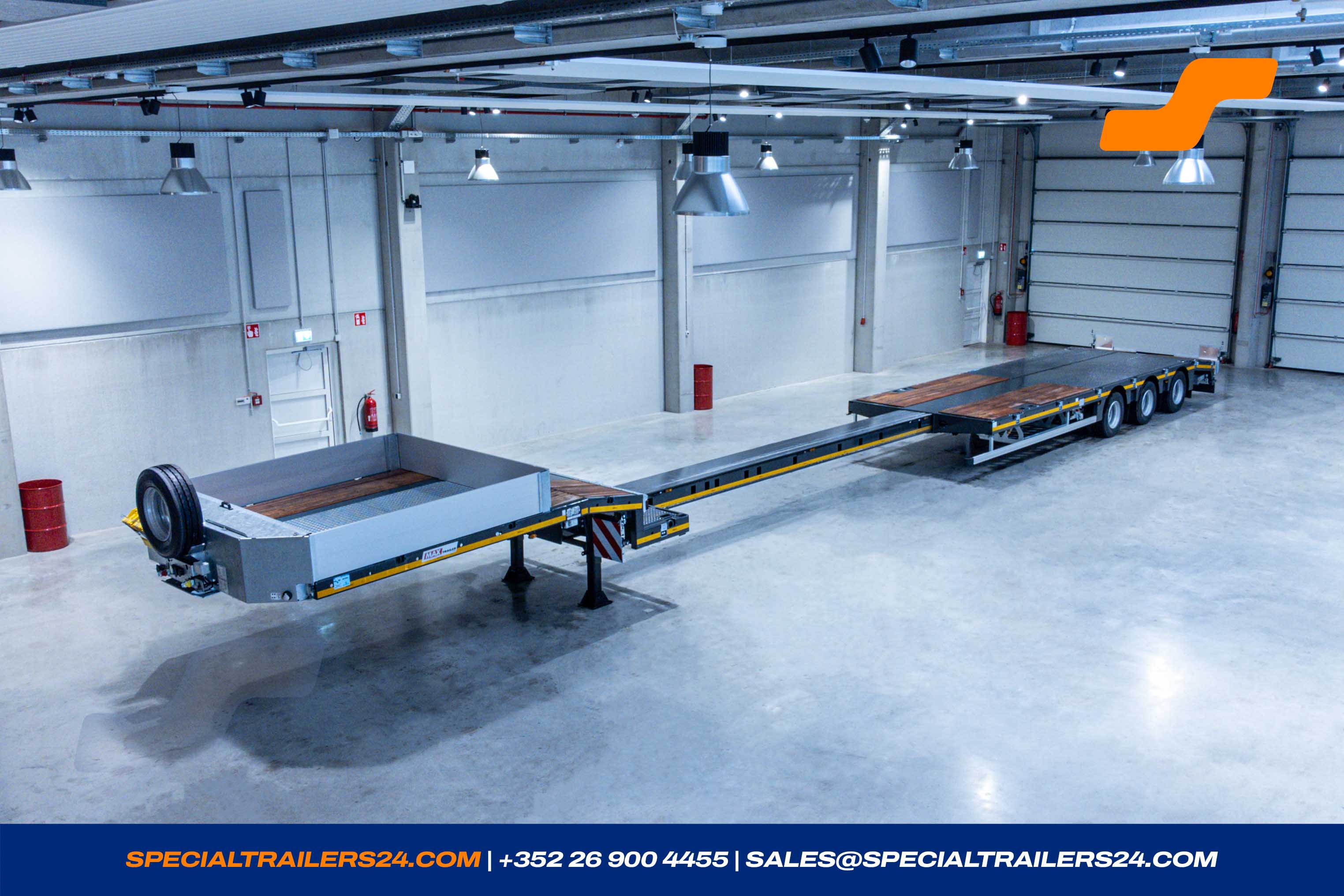 Low loader MAX Trailer MAX110 Vehicle for sale