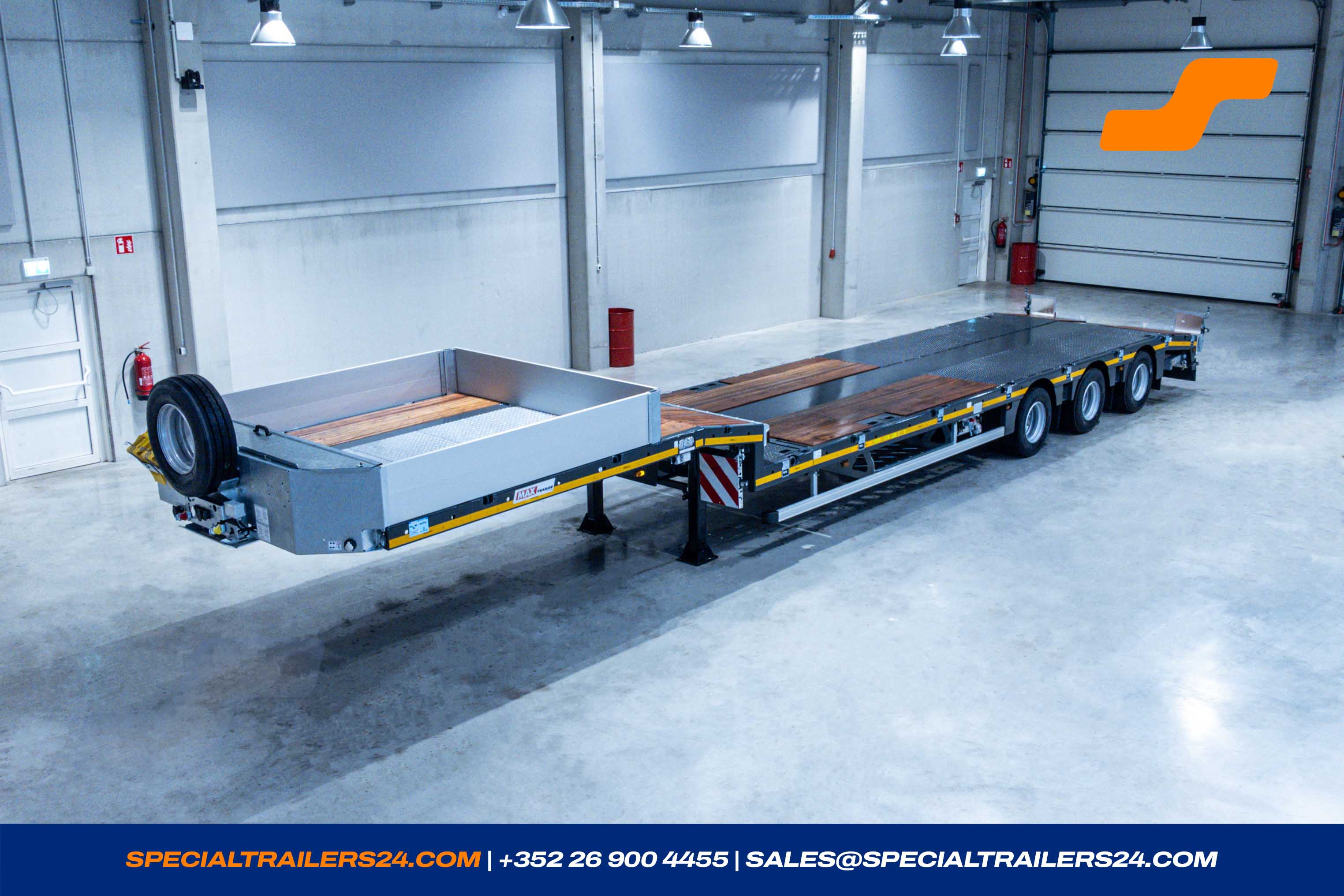Low loader MAX Trailer MAX110 Vehicle for sale