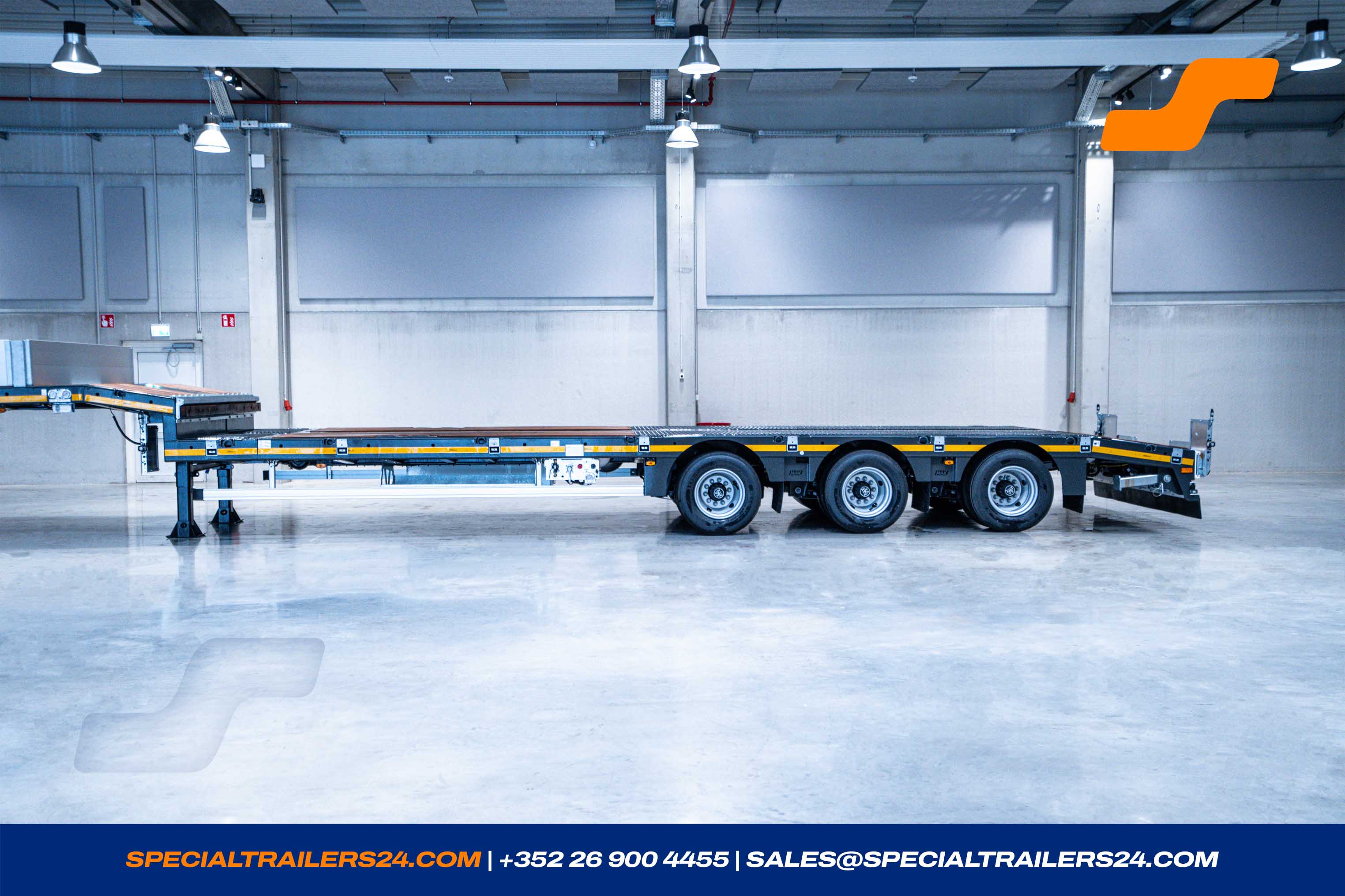 Low loader MAX Trailer MAX110 Vehicle for sale