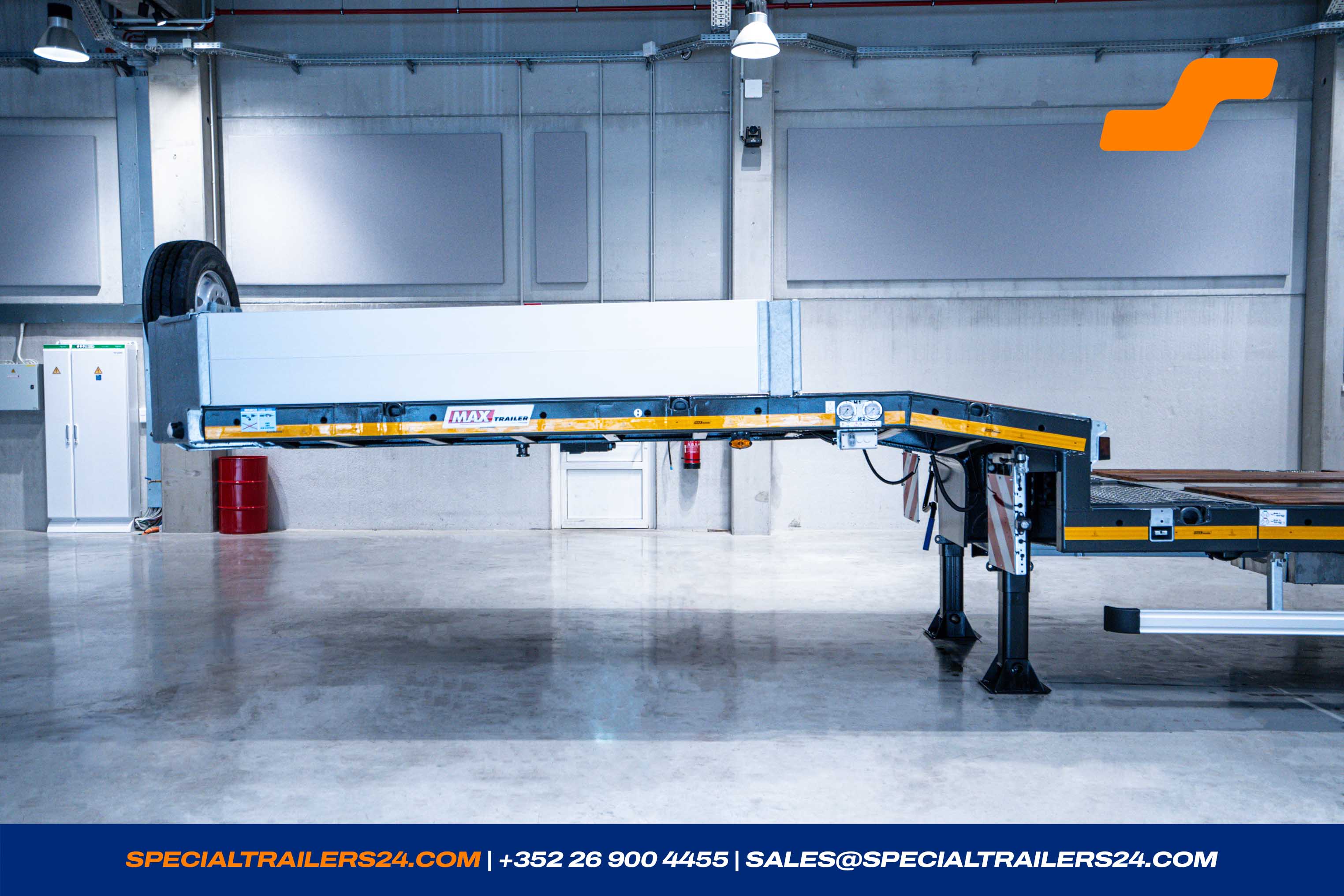 Low loader MAX Trailer MAX110 Vehicle for sale