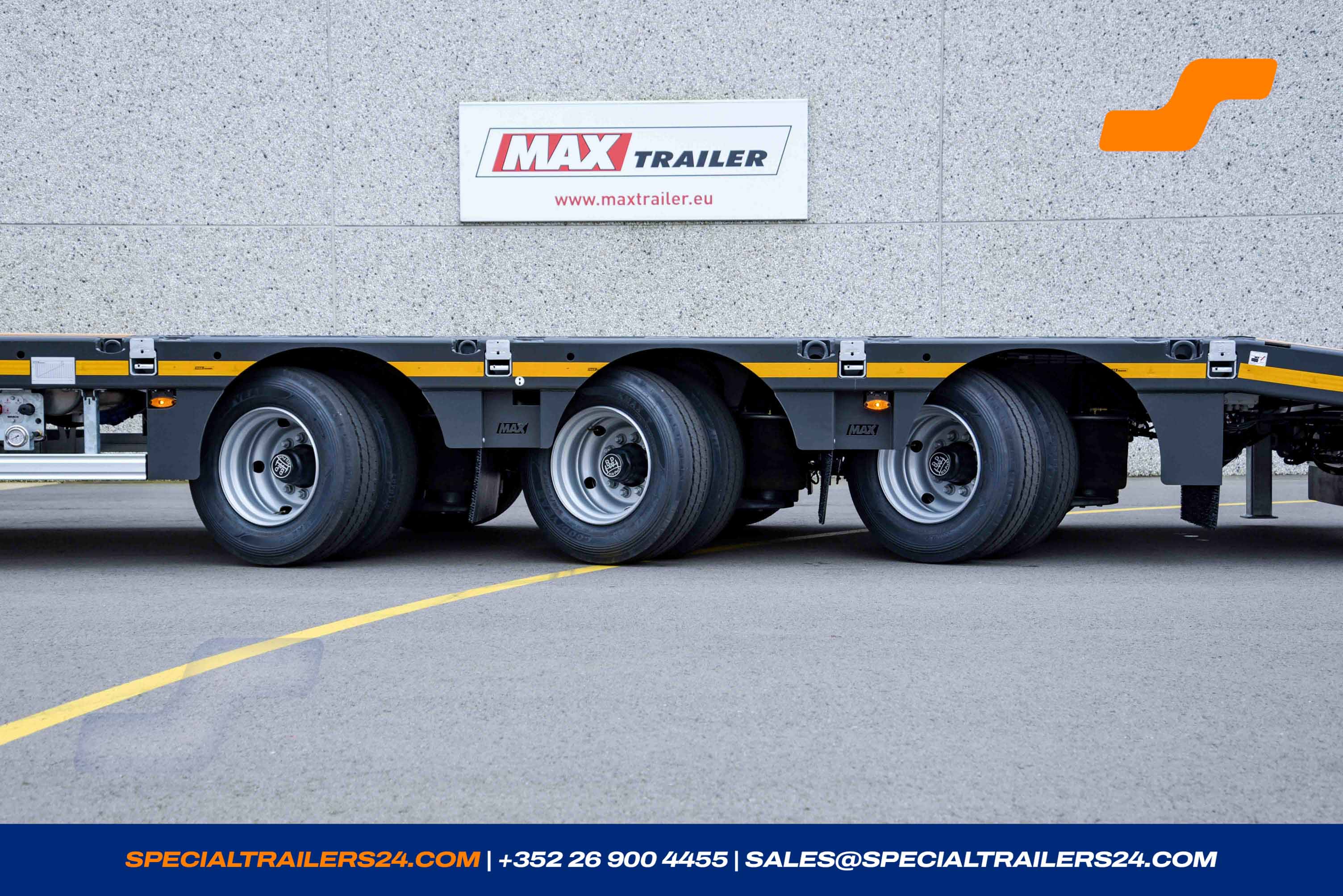 Low loader MAX Trailer MAX110 Vehicle for sale