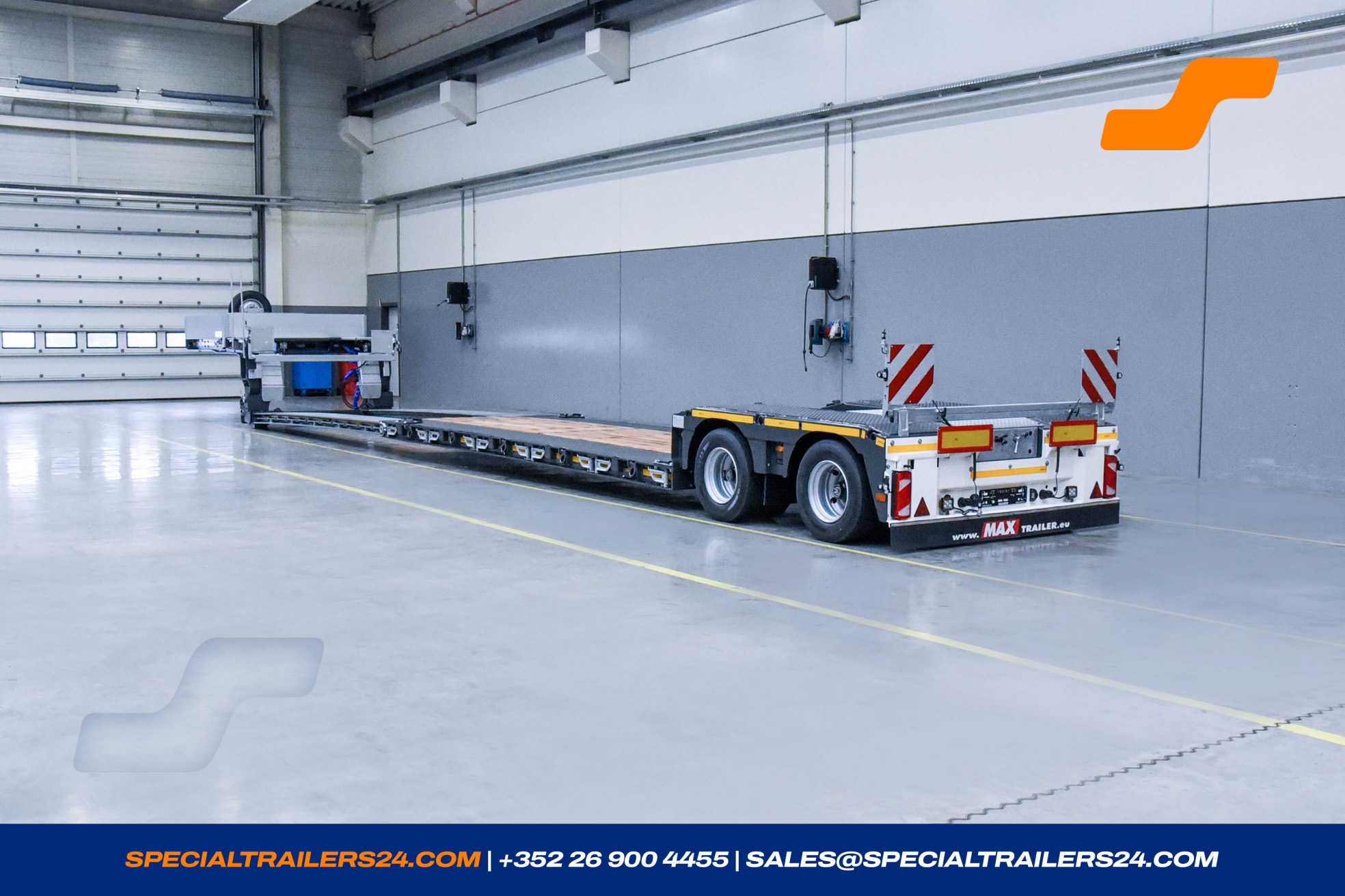 Lowbed trailer MAX Trailer MAX510 Vehicle for sale