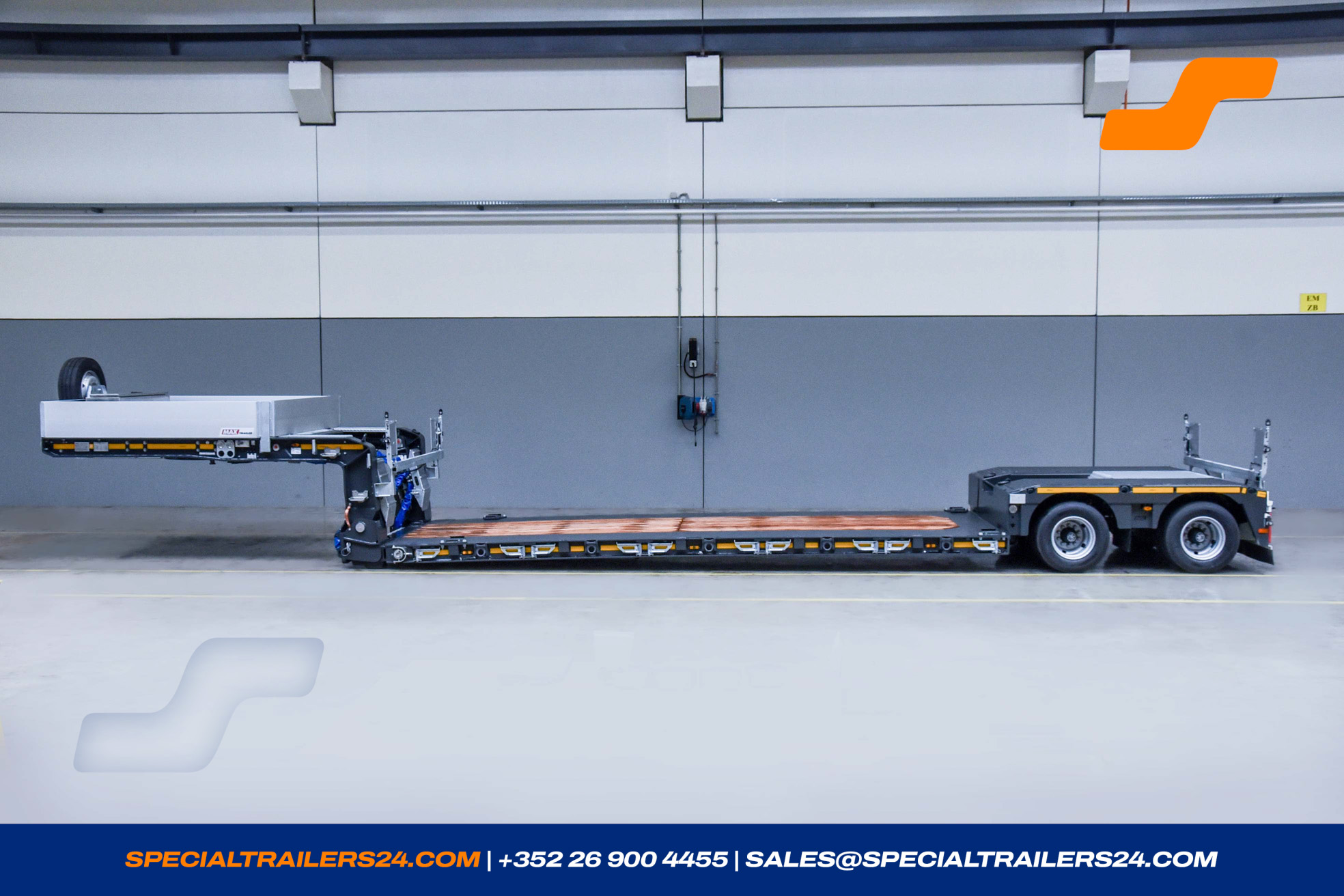 Lowbed trailer MAX Trailer MAX510 Vehicle for sale