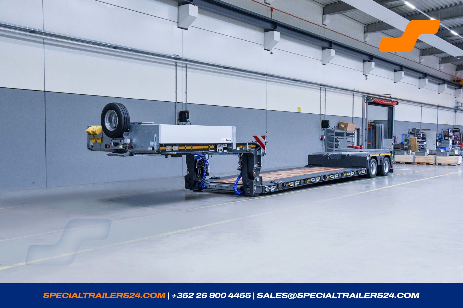 Lowbed trailer MAX Trailer MAX510 Vehicle for sale