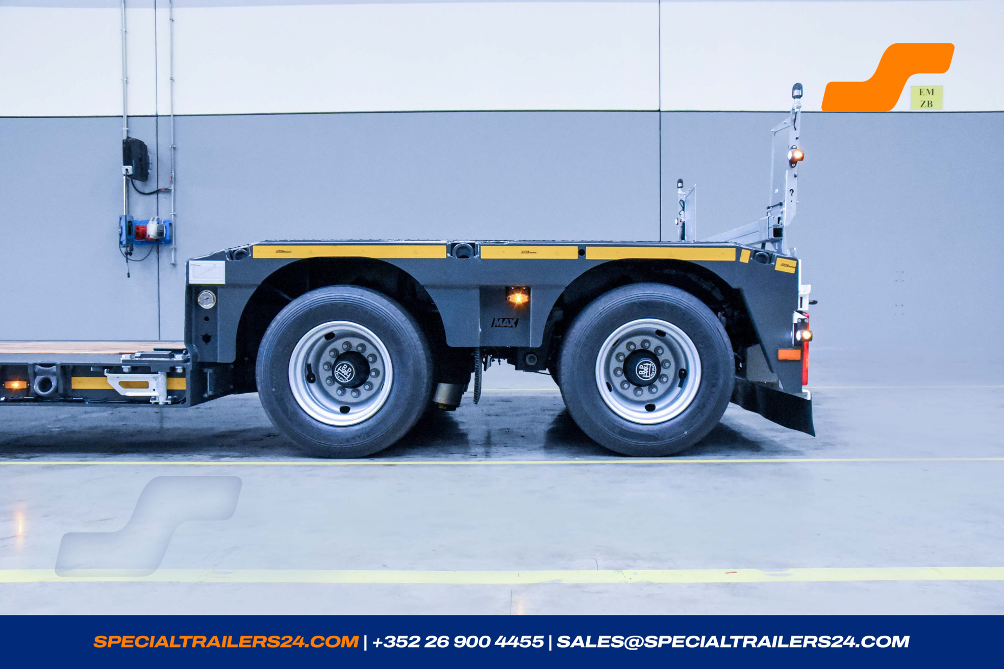 Lowbed trailer MAX Trailer MAX510 Vehicle for sale