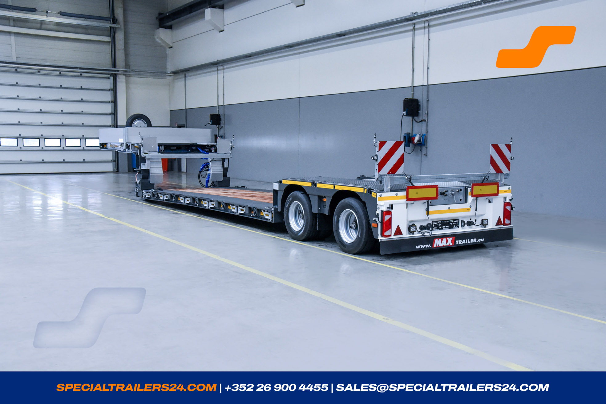 Lowbed trailer MAX Trailer MAX510 Vehicle for sale