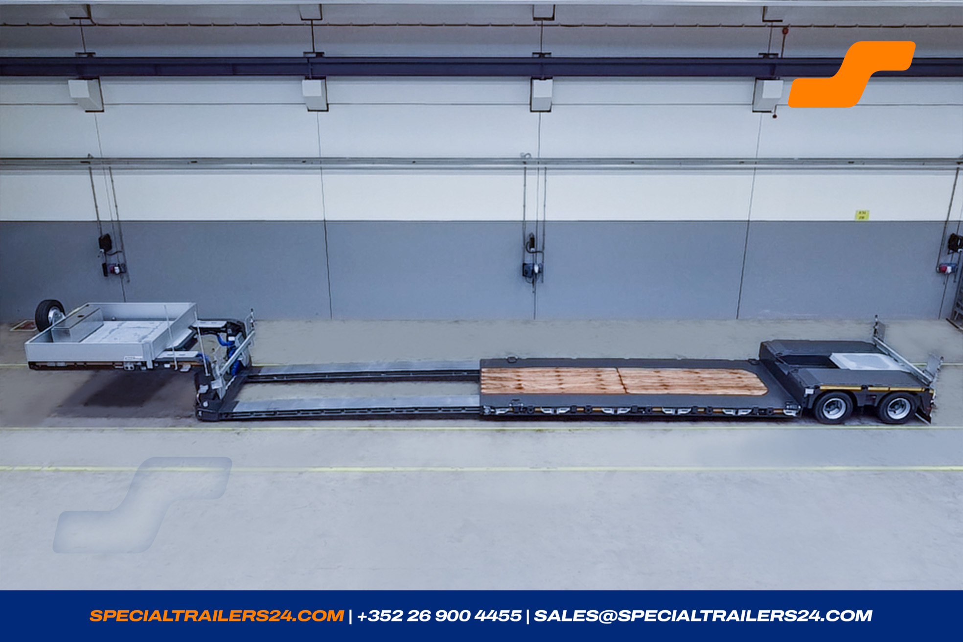 Lowbed trailer MAX Trailer MAX510 Vehicle for sale