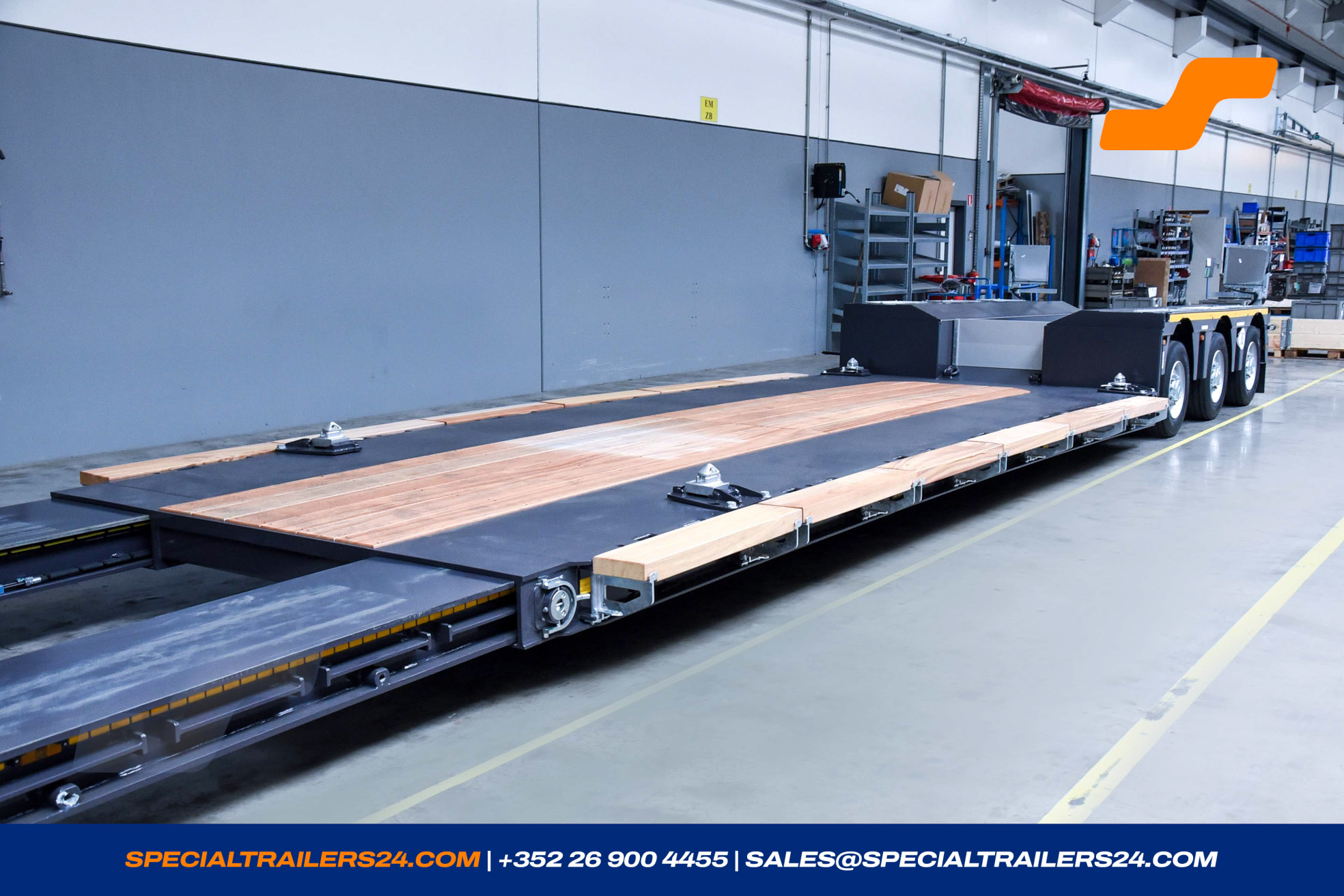 Lowbed trailer MAX Trailer MAX510 Vehicle for sale