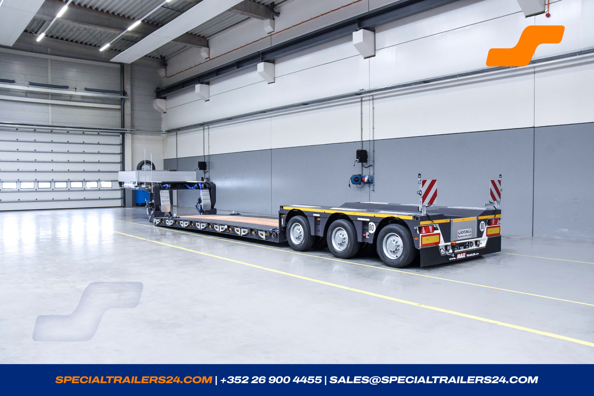 Lowbed trailer MAX Trailer MAX510 Vehicle for sale