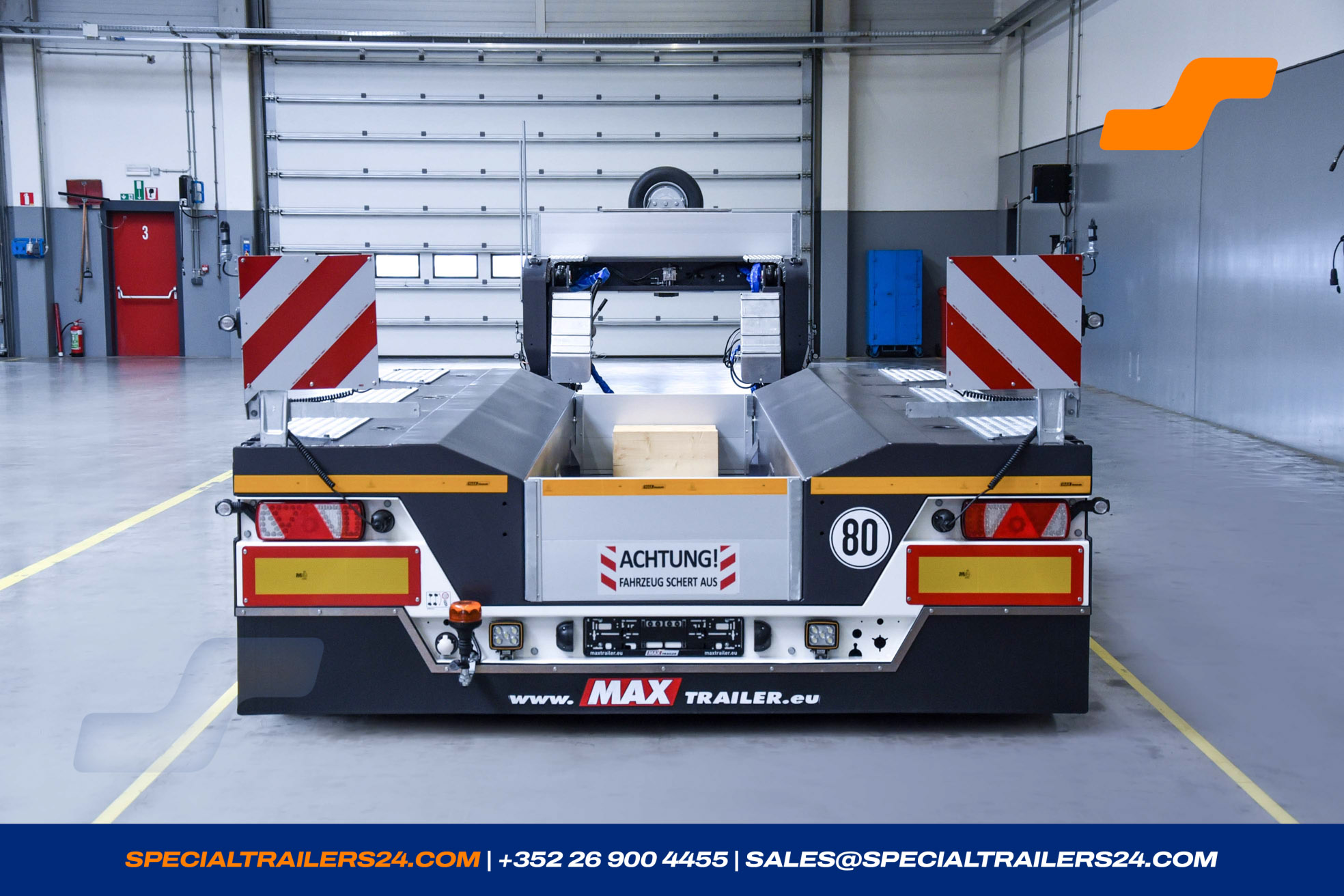 Lowbed trailer MAX Trailer MAX510 Vehicle for sale