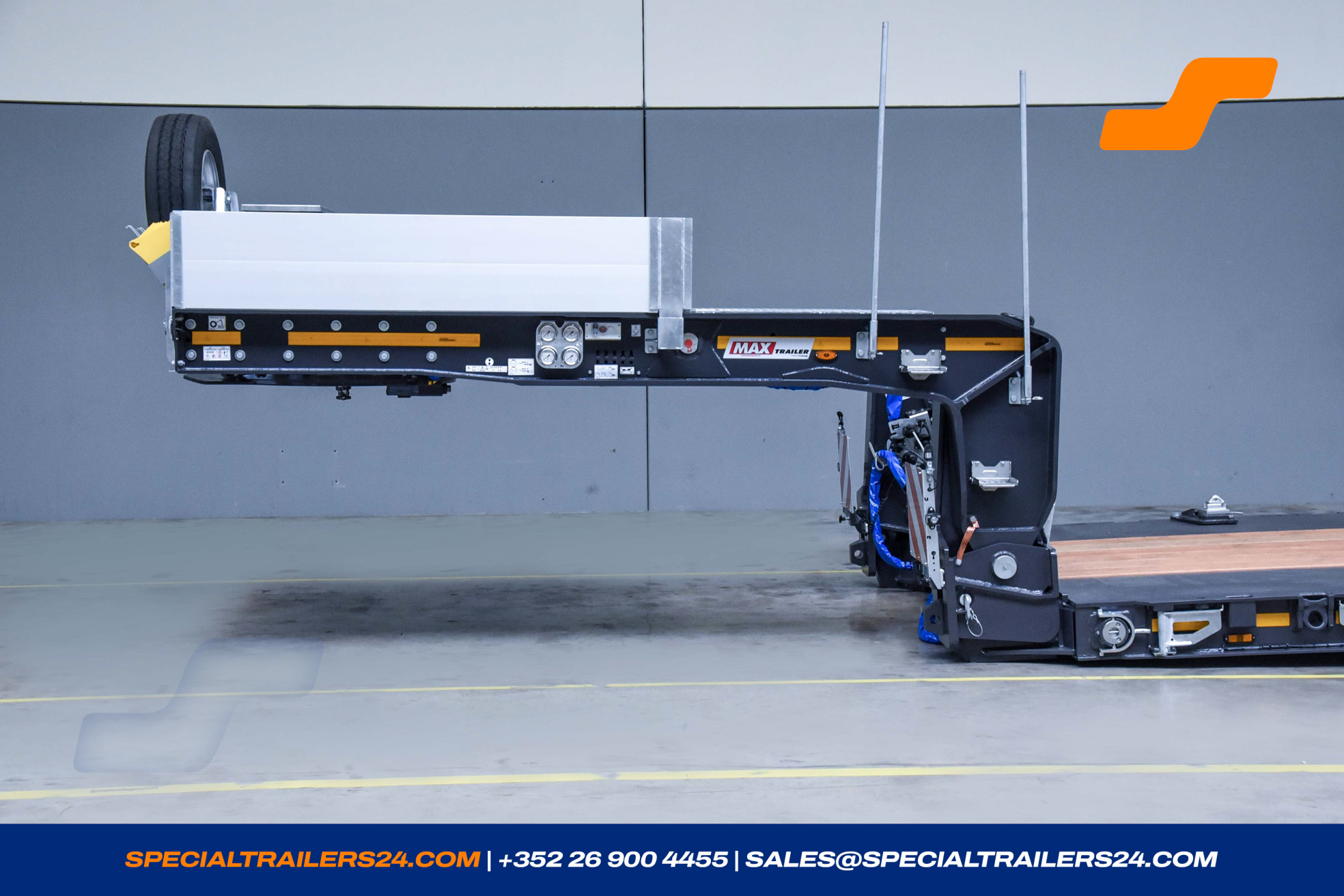 Lowbed trailer MAX Trailer MAX510 Vehicle for sale