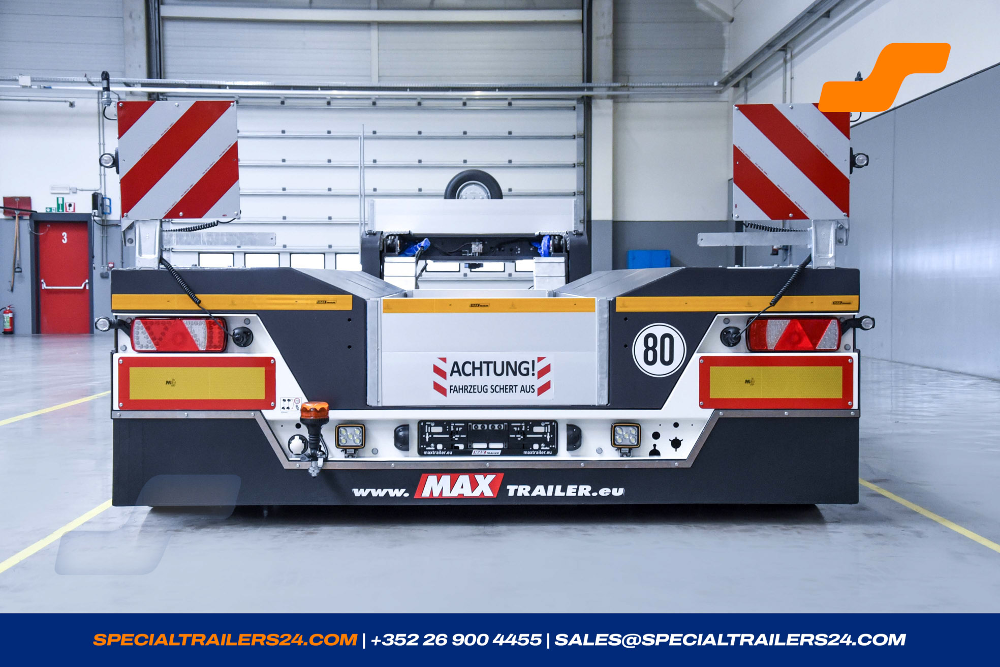 Lowbed trailer MAX Trailer MAX510 Vehicle for sale