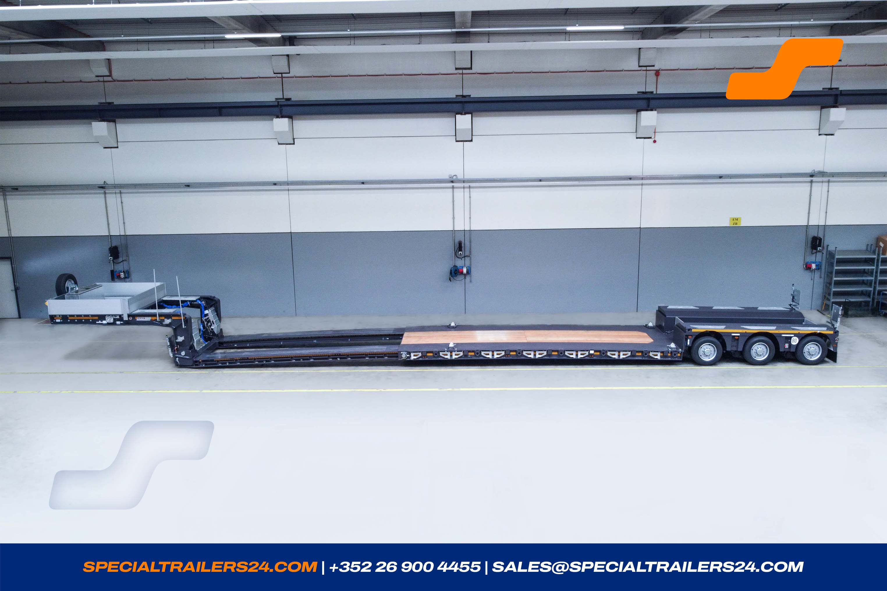 Lowbed trailer MAX Trailer MAX510 Vehicle for sale