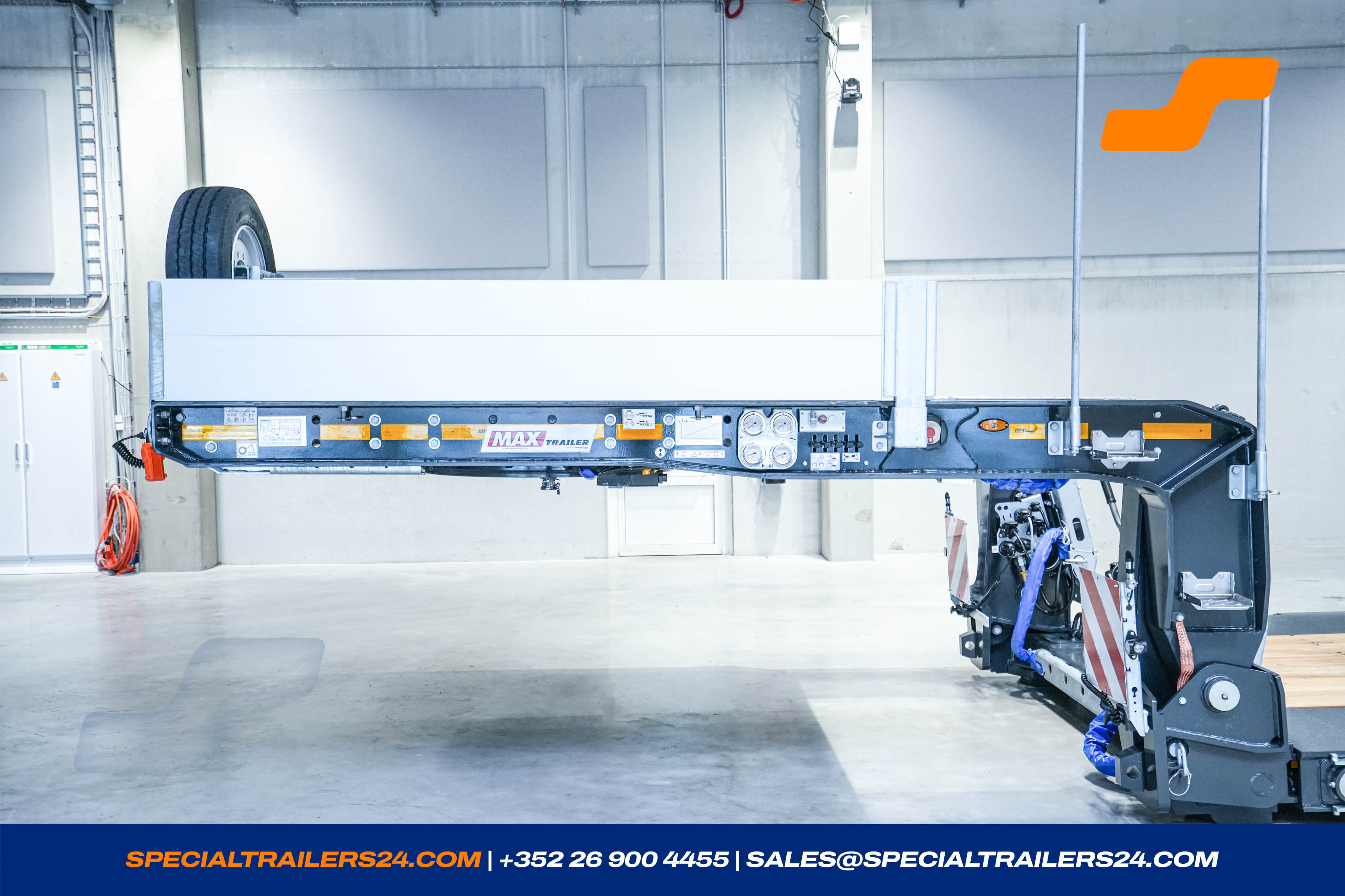 Lowbed trailer MAX Trailer MAX510 Vehicle for sale