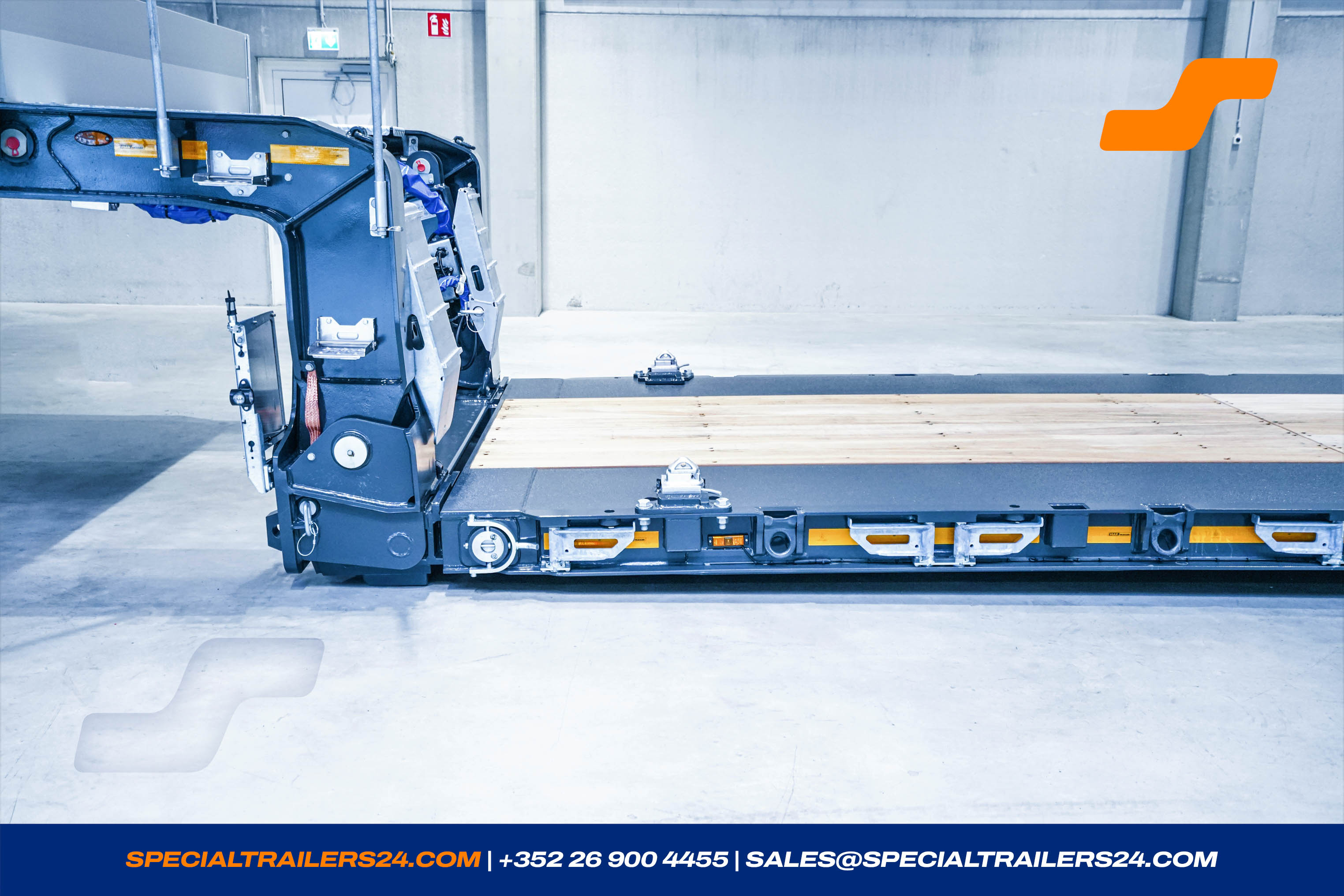 Lowbed trailer MAX Trailer MAX510 Vehicle for sale