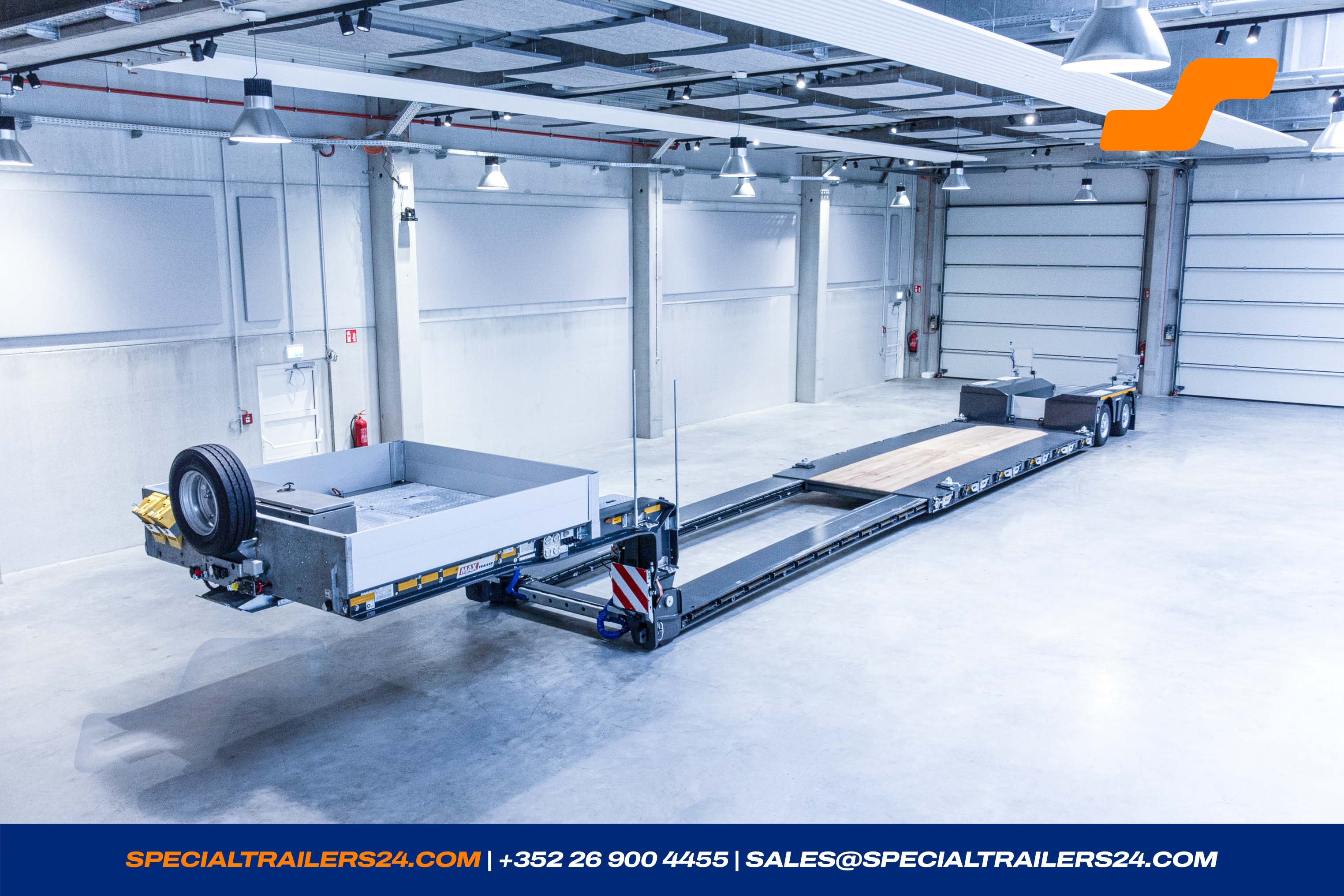 Lowbed trailer MAX Trailer MAX510 Vehicle for sale