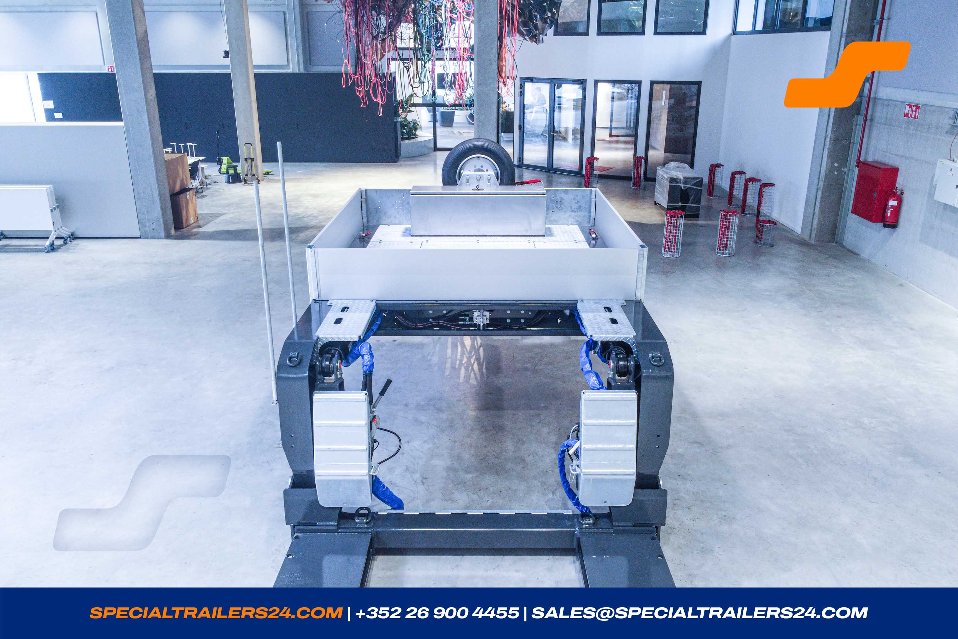 Lowbed trailer MAX Trailer MAX510 Vehicle for sale