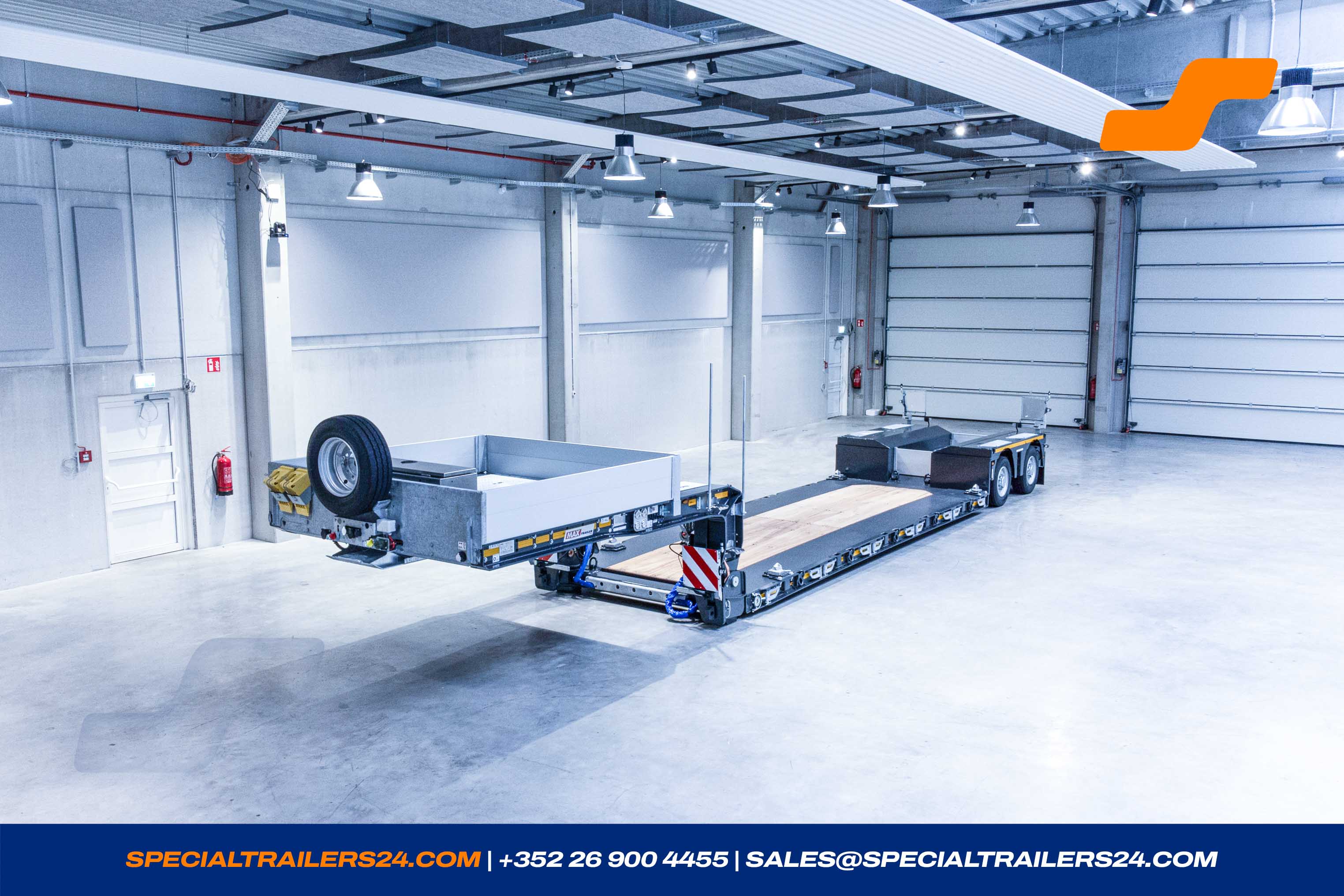 Lowbed trailer MAX Trailer MAX510 Vehicle for sale