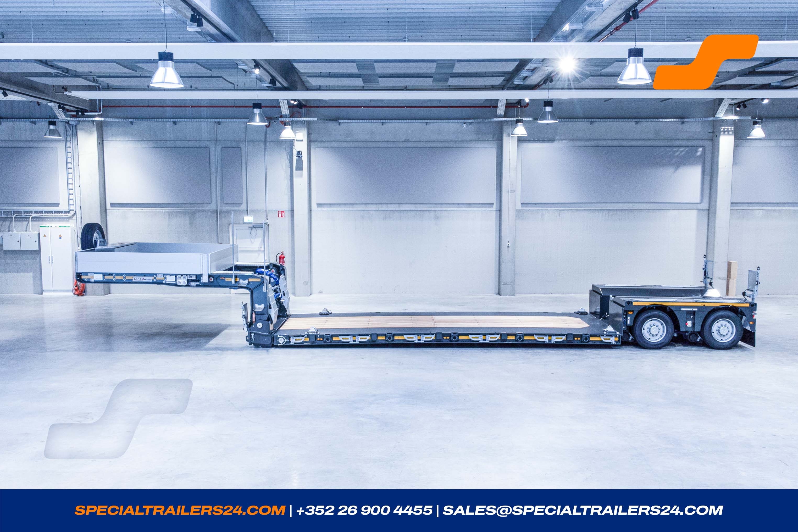 Lowbed trailer MAX Trailer MAX510 Vehicle for sale