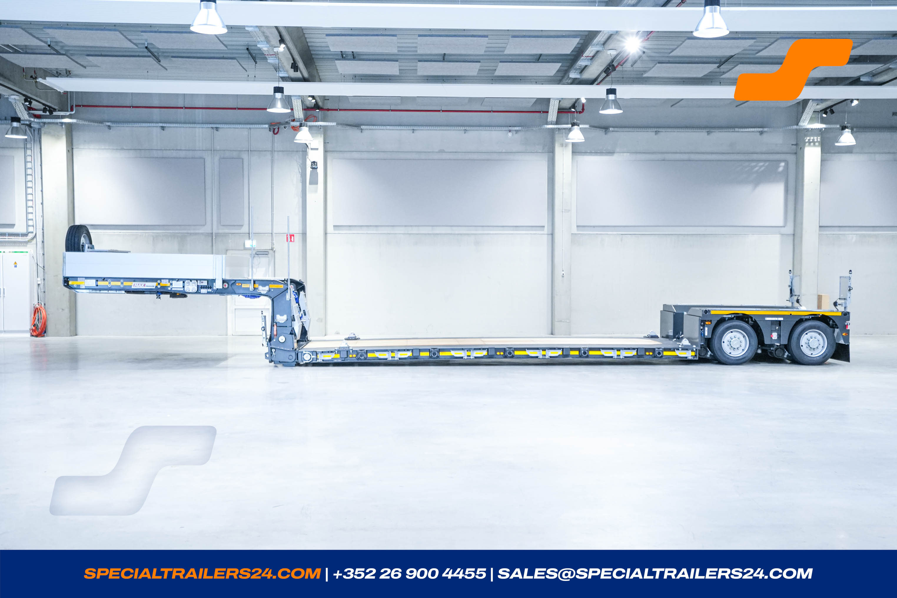 Lowbed trailer MAX Trailer MAX510 Vehicle for sale