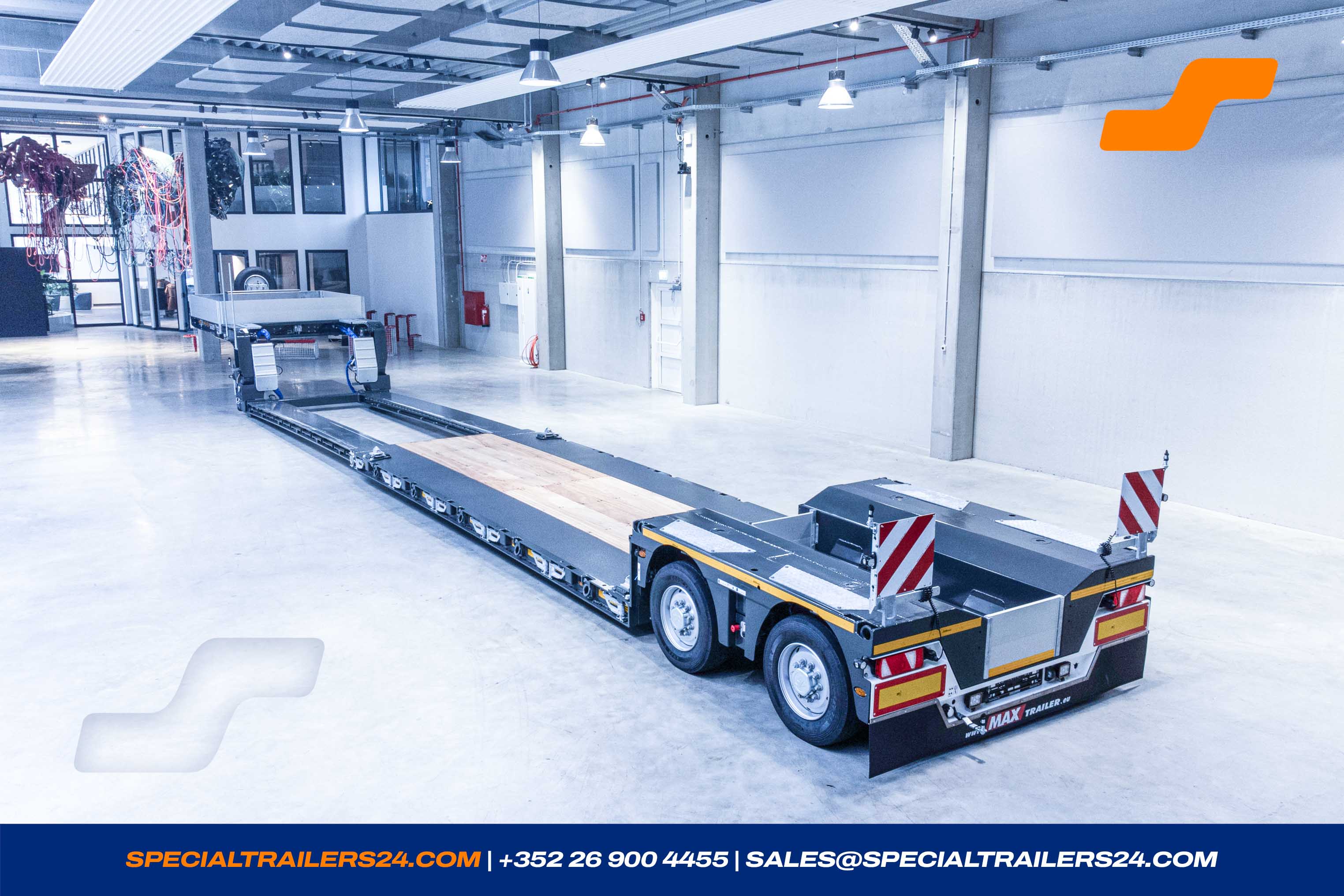 Lowbed trailer MAX Trailer MAX510 Vehicle for sale